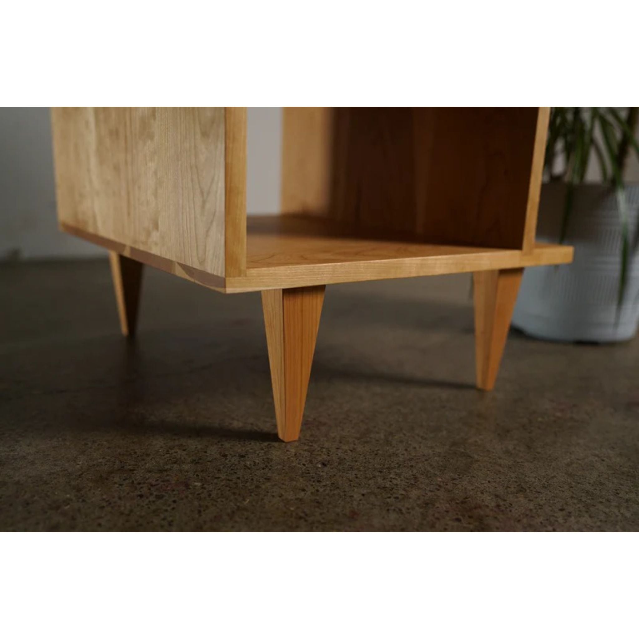 3-Tier Offstack End Table ET11 Full Bottom View by Tomfoolery Wood Co