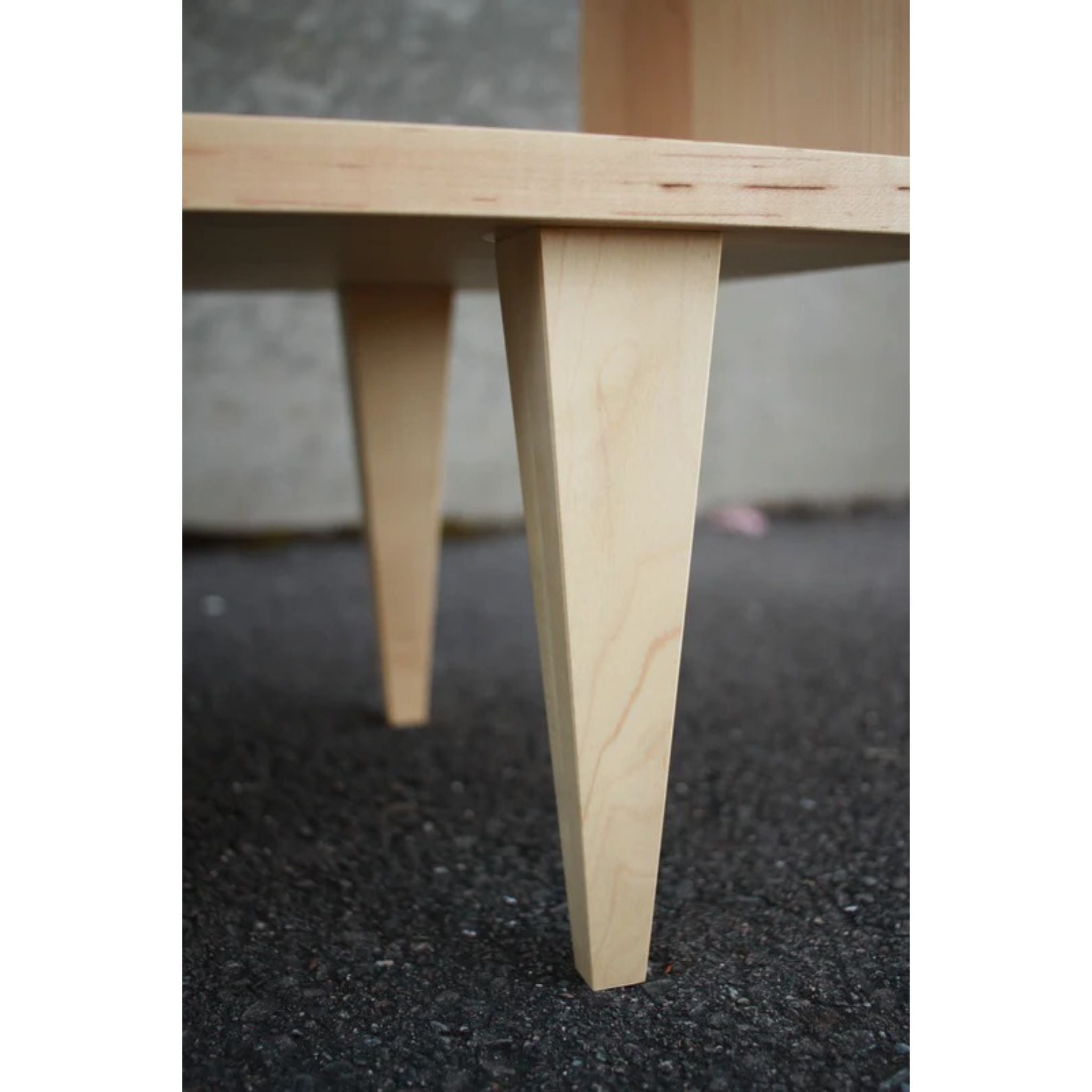 6 Tier Omni Offstack Bookcase BC31 Bottom View by Tomfoolery Wood Co