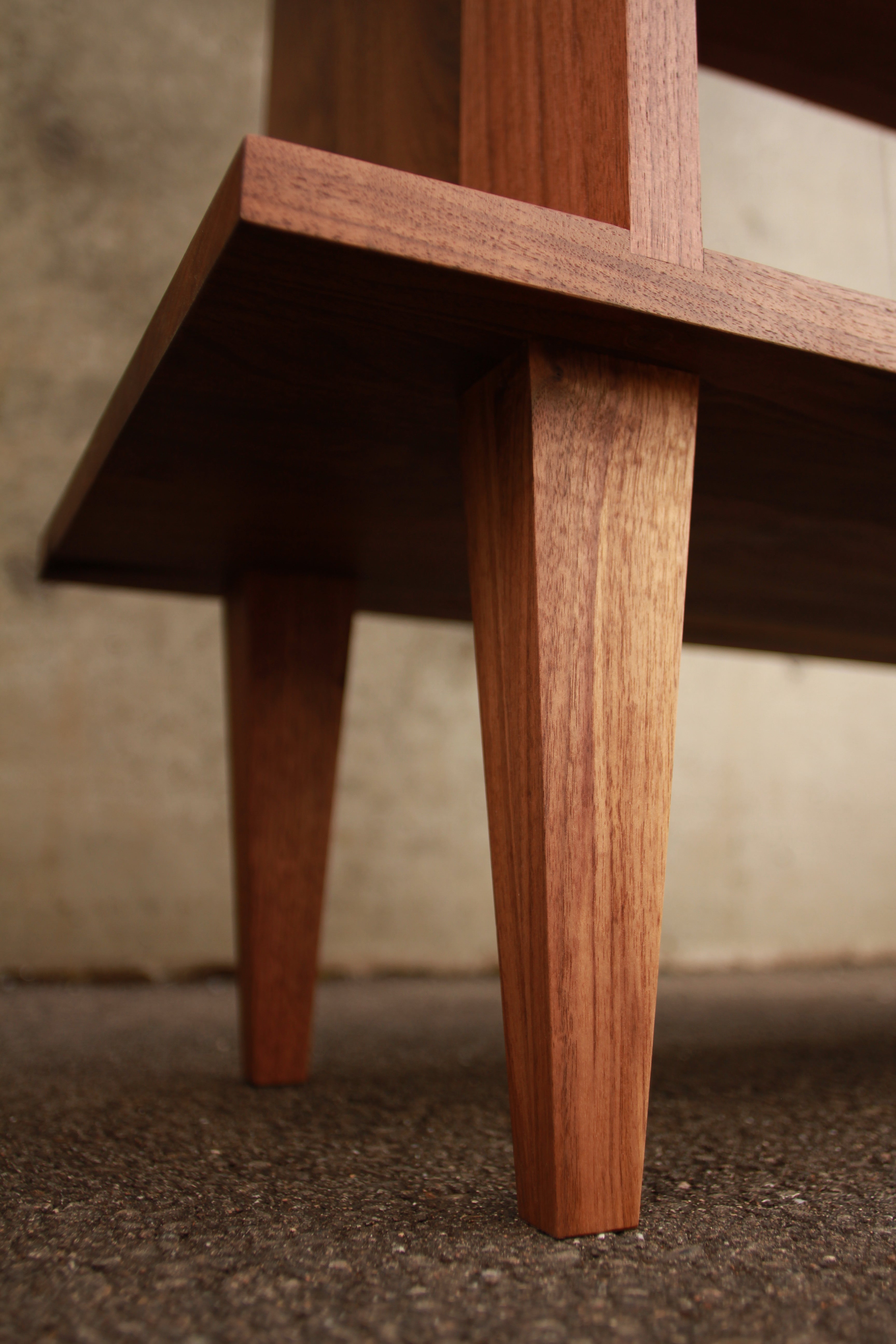 7-Tier Offstack Bookcase BC27 Bottom View 2 by Tomfoolery Wood Co