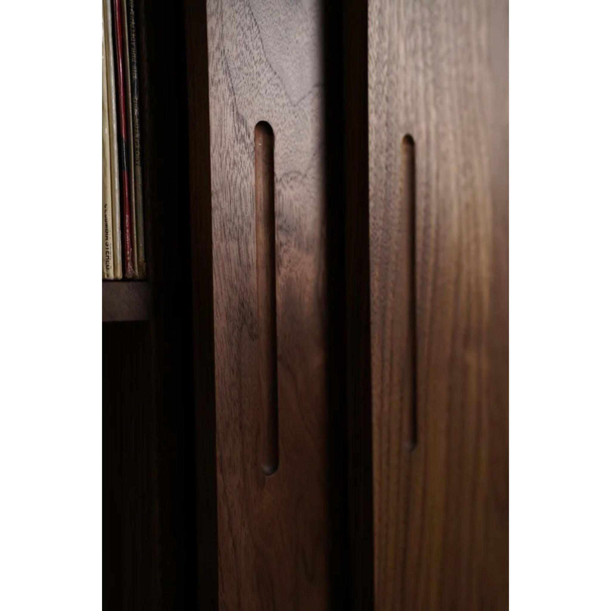 Alessi Console CN72 Closeup View by Tomfoolery Wood Co