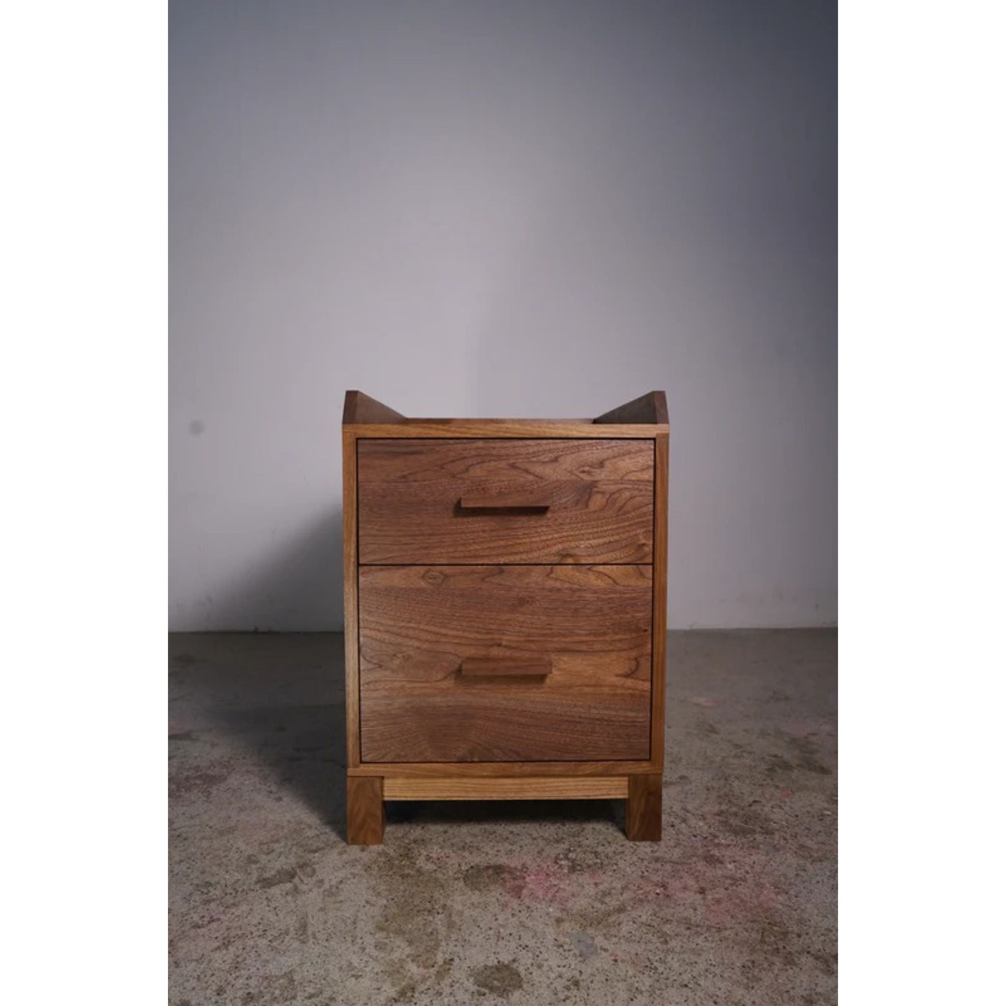 Cady Filing Cabinet CB11 Front View by Tomfoolery Wood Co