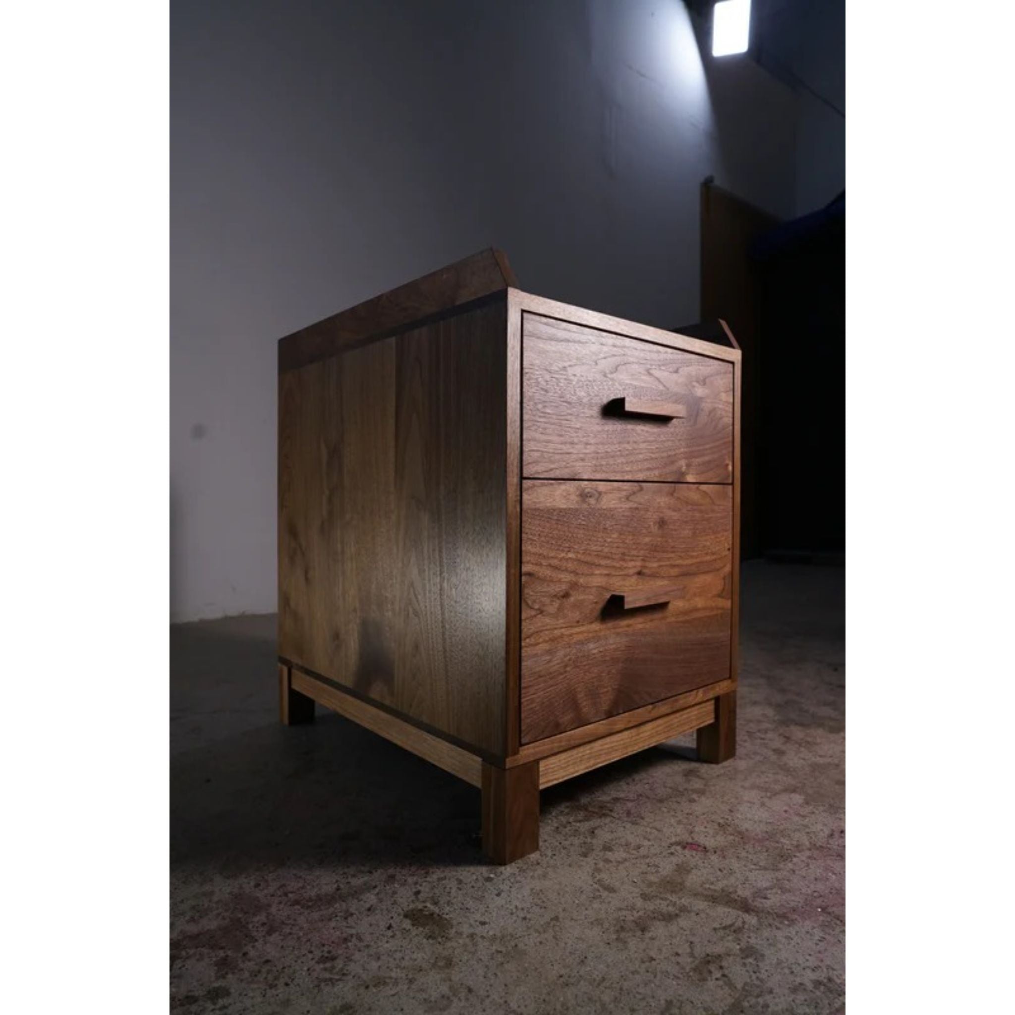 Cady Filing Cabinet CB11 Full Side View by Tomfoolery Wood Co
