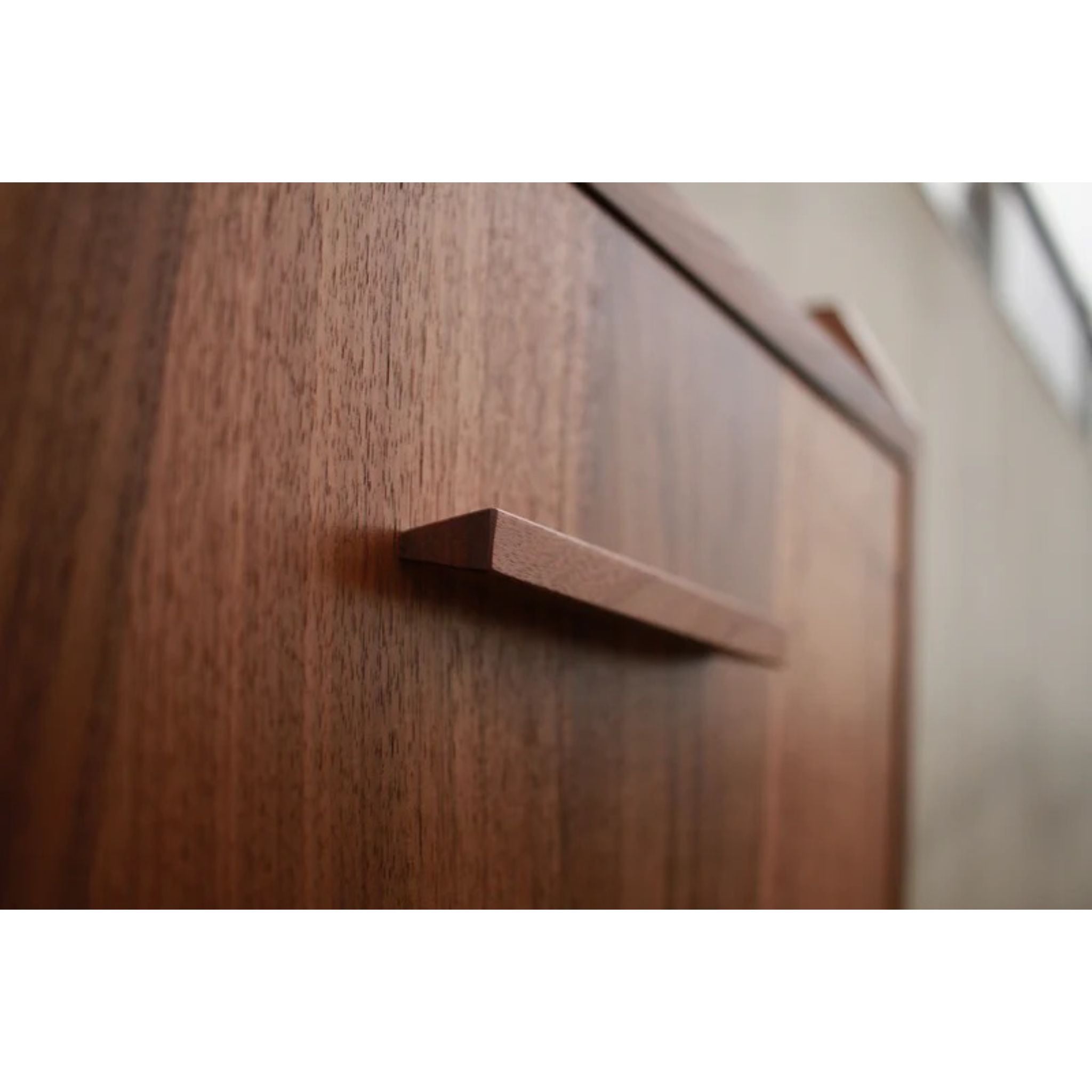 Cady Filing Cabinet CB11 Handle Closeup View by Tomfoolery Wood Co