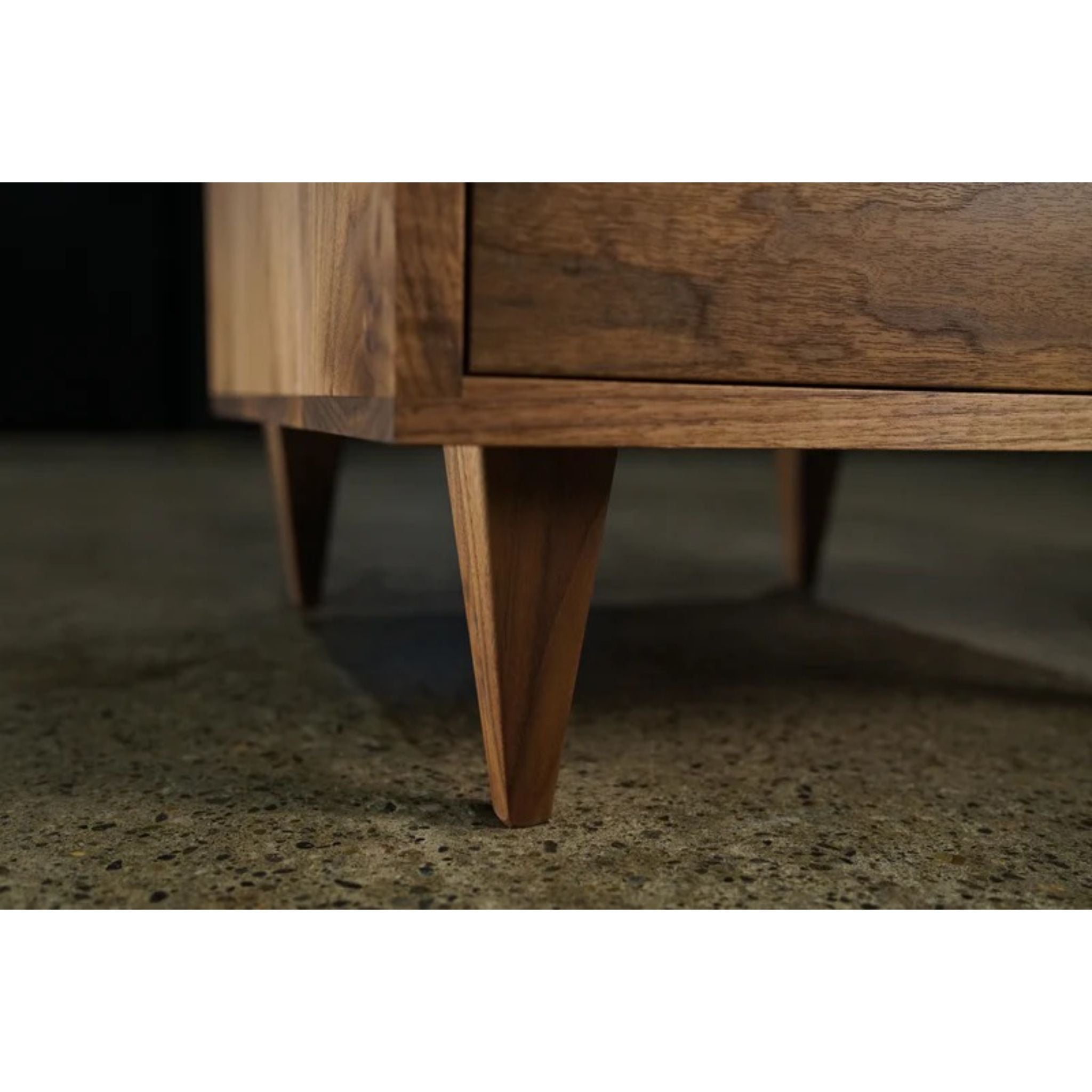 Chest of Drawers 3 Drawer DR10 Bottom View by Tomfoolery Wood Co