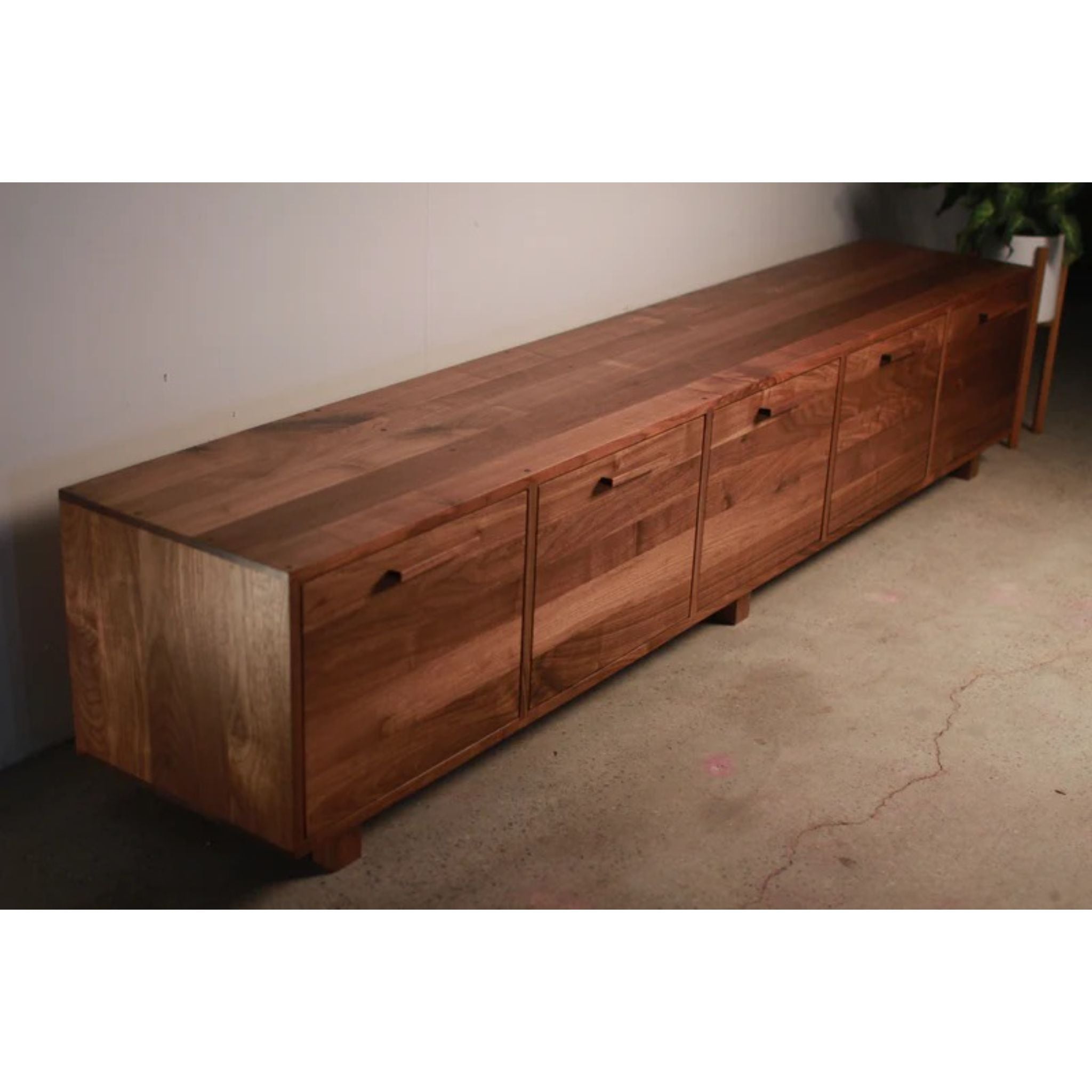 Clarkson Drawer Bench 90 W BN11 Top Side View by Tomfoolery Wood Co