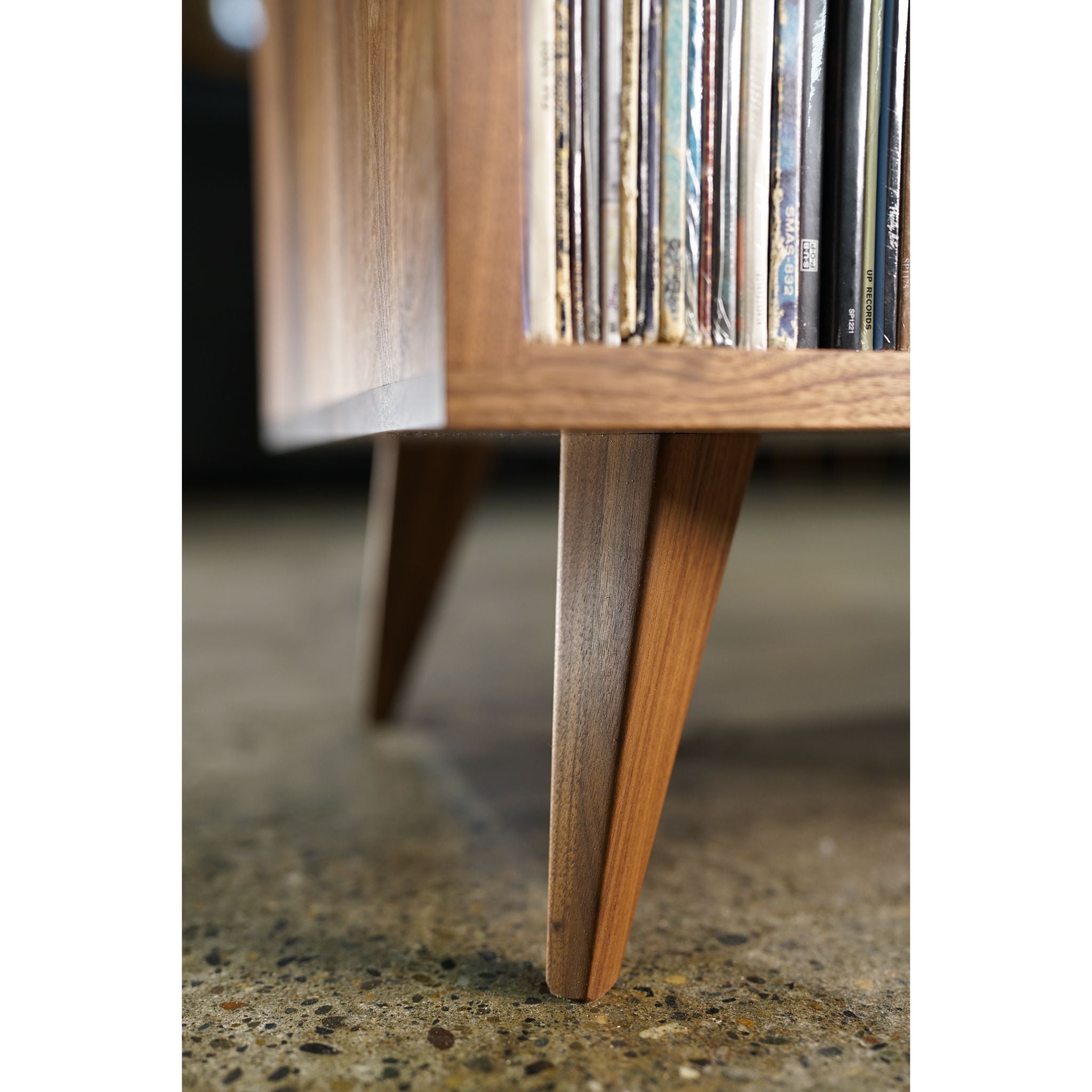 Corio Vinyl Console CN01 Bottom View 2 by Tomfoolery Wood Co