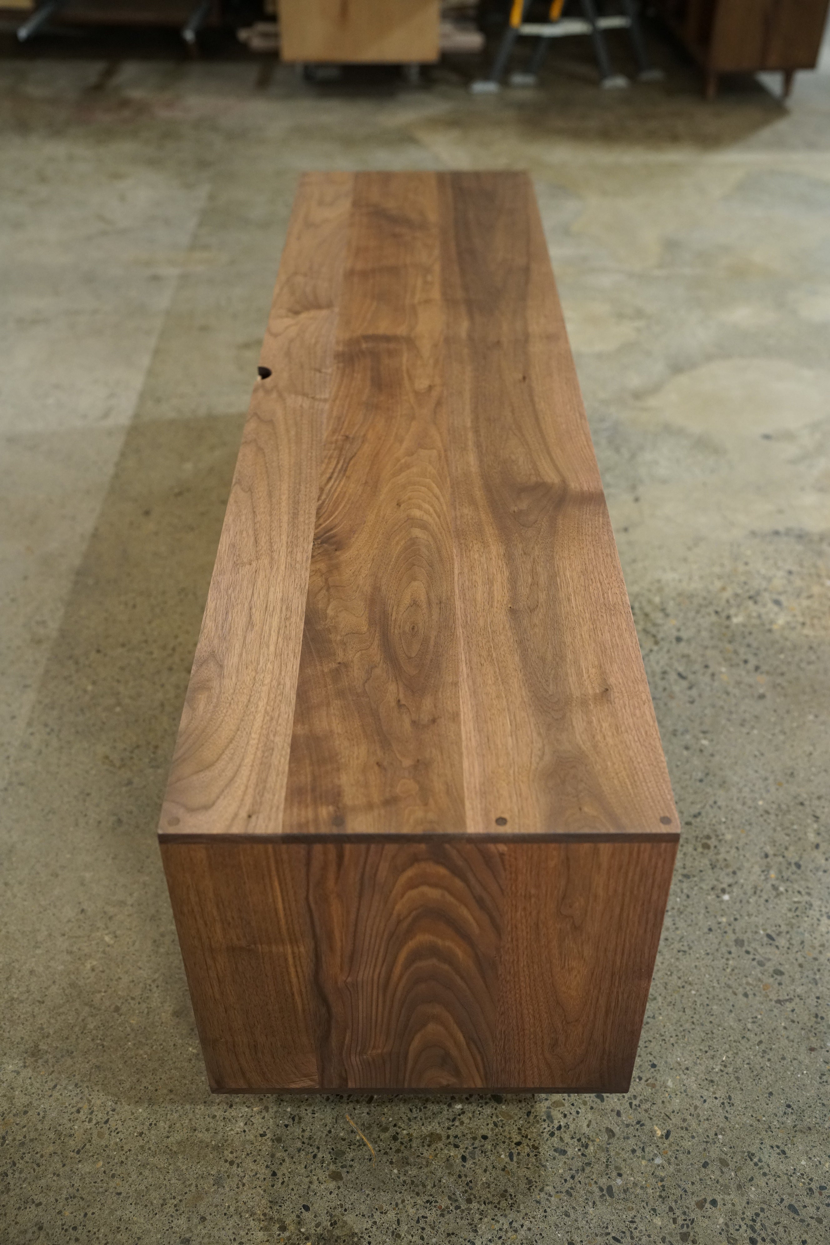 Cubby Bench, in Walnut 60"W
