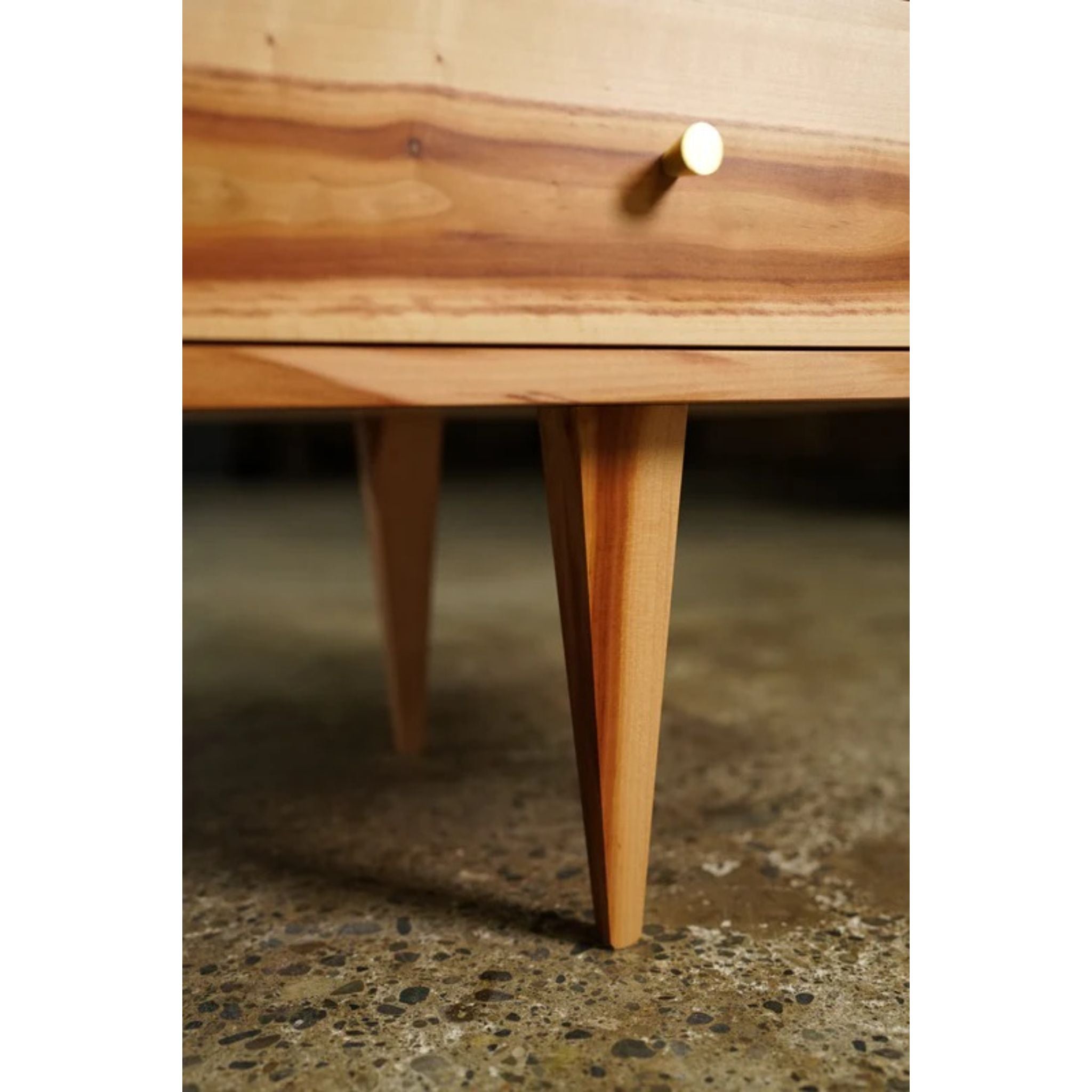 Danish Modern Console CN34 Bottom View by Tomfoolery Wood Co