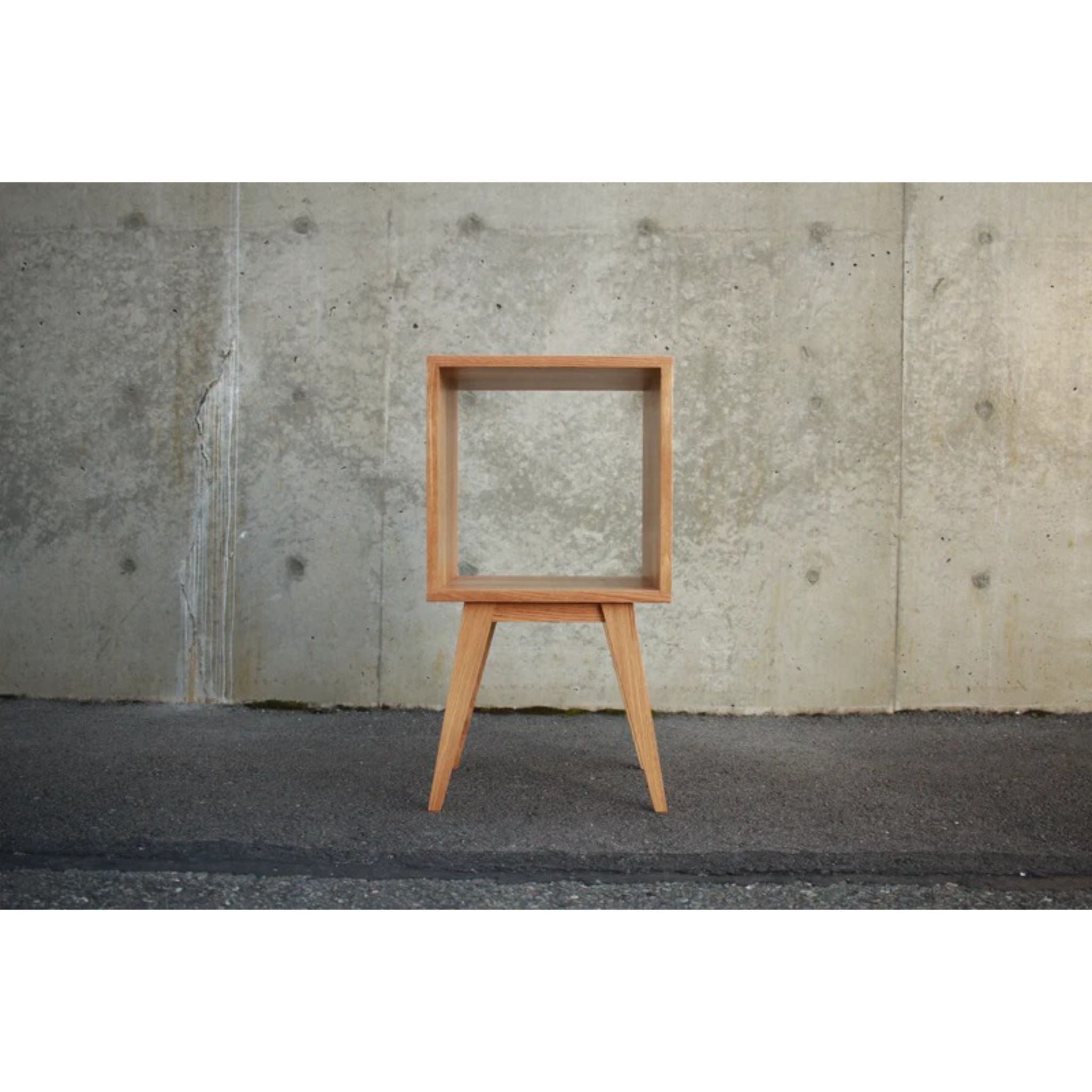 Filipe Vinyl Cubby (TERTIARY) CN84 Front View by Tomfoolery Wood Co