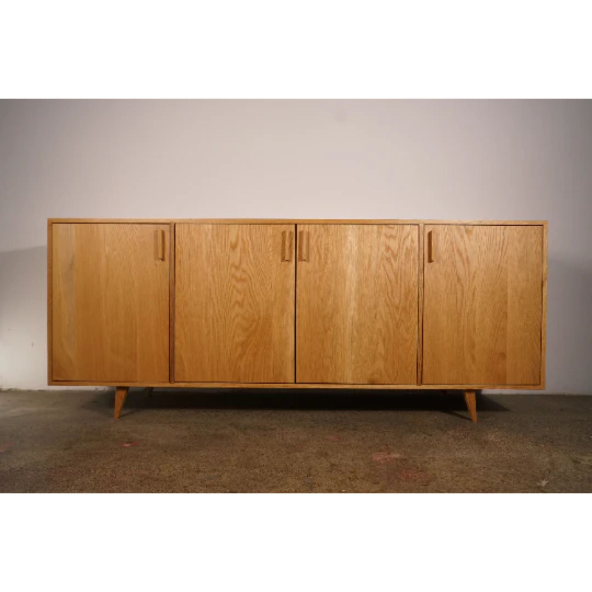 Frascone Ewell Buffet CN59 Front View by Tomfoolery Wood Co