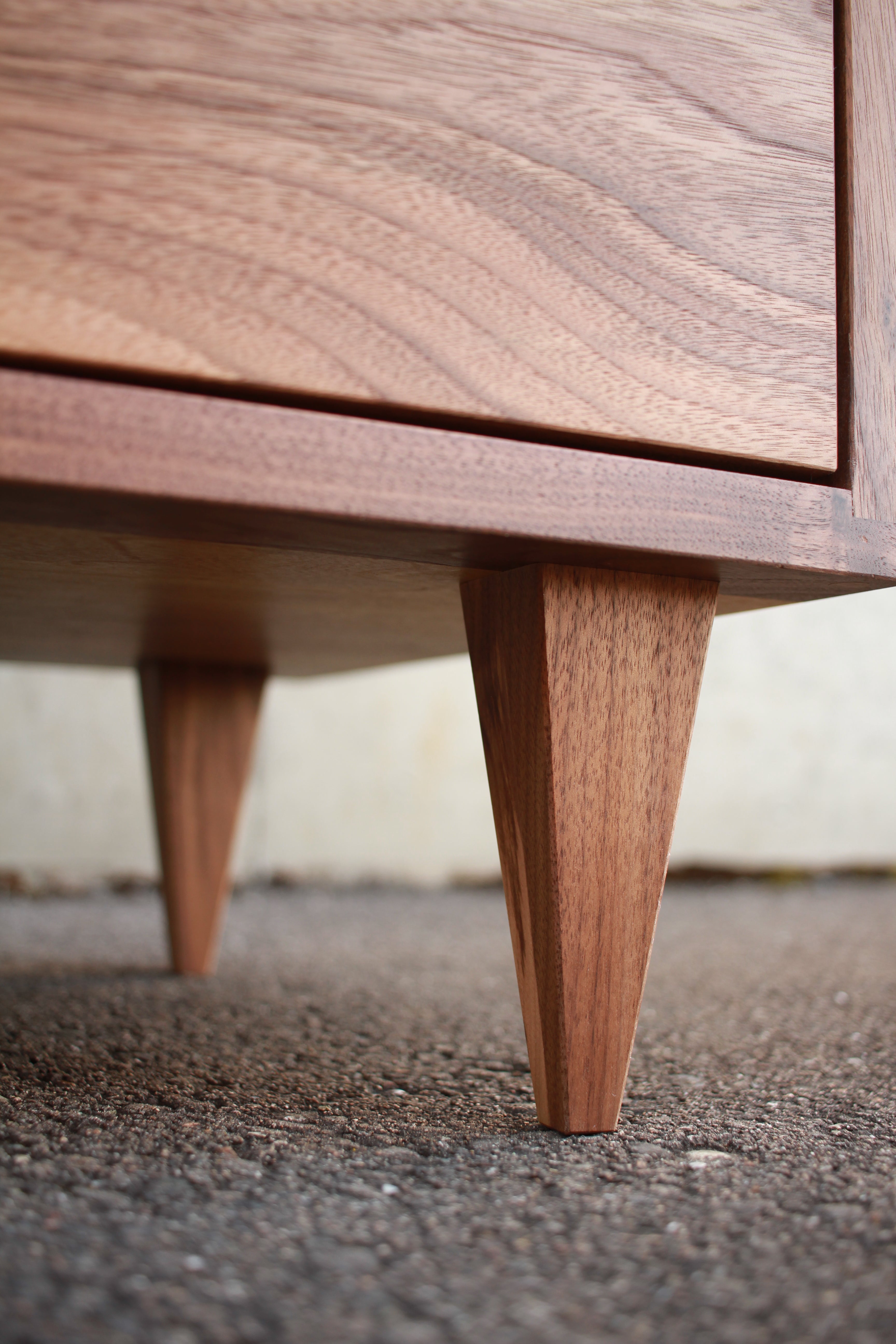 Fullstack Bookcase 2.0 BC05 Bottom Side View by Tomfoolery Wood Co