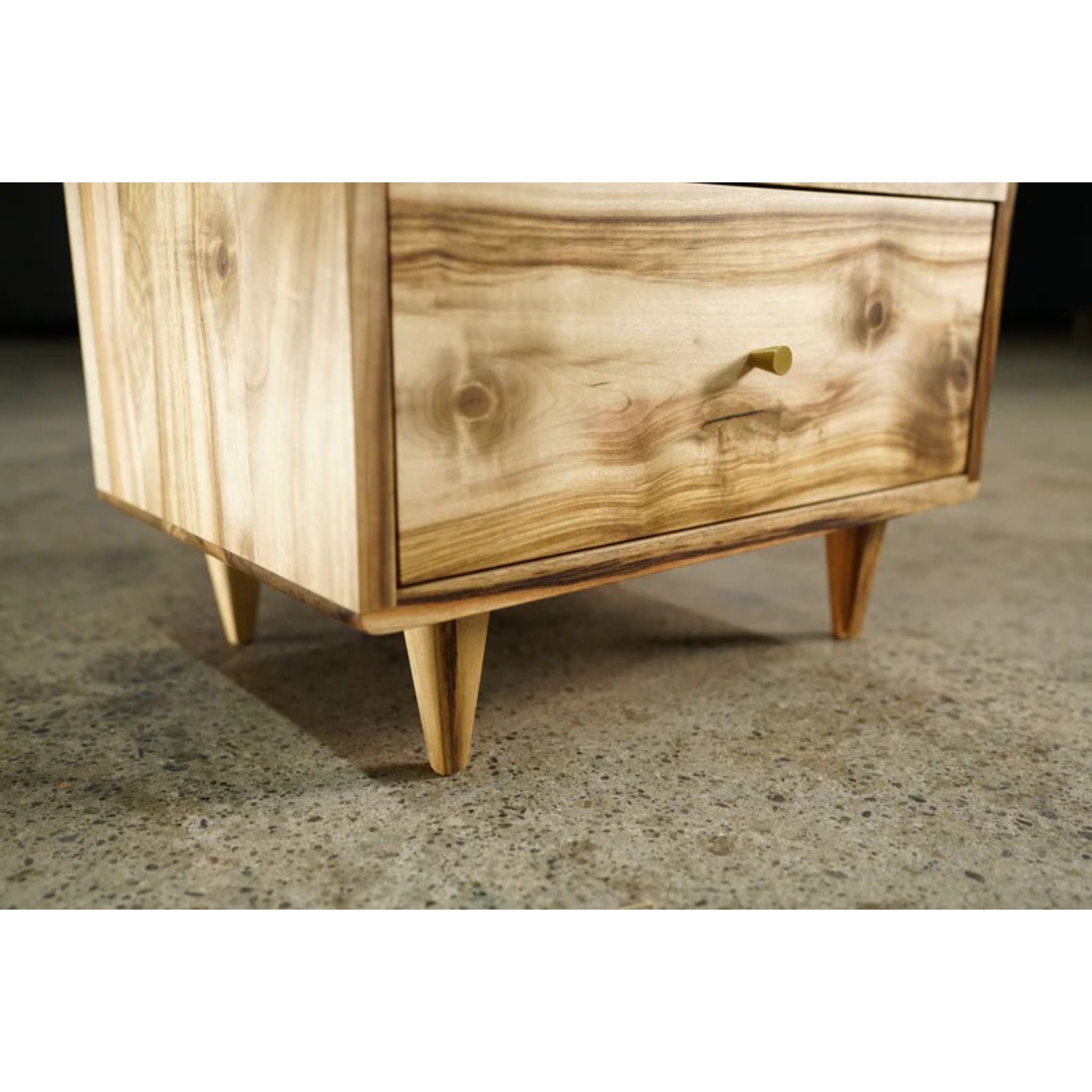 Fullstack Bookcase 2.0 BC05 Bottom View by Tomfoolery Wood Co