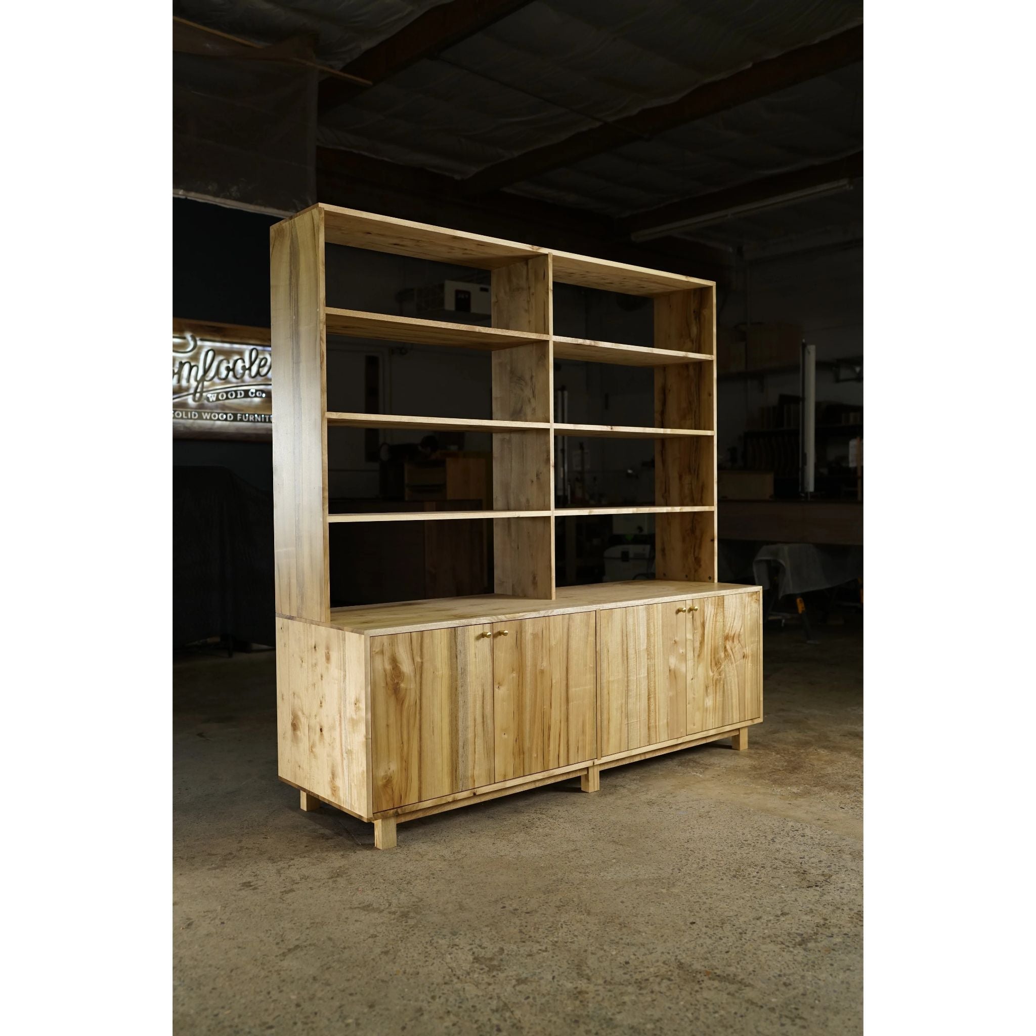 Gilles Hutch 2.0 72 W HU03 Full View by Tomfoolery Wood Co