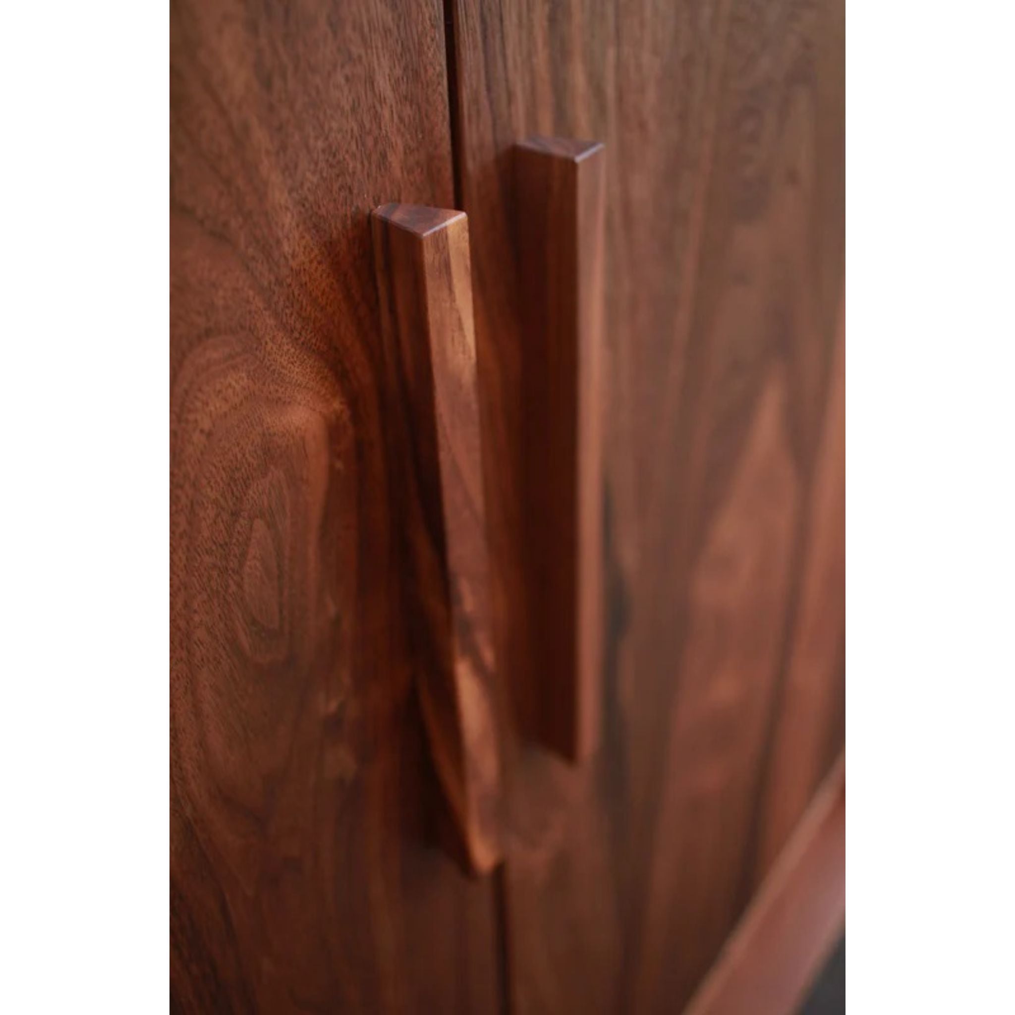 Haigh TV Console CN42 Doors Handle View by Tomfoolery Wood Co