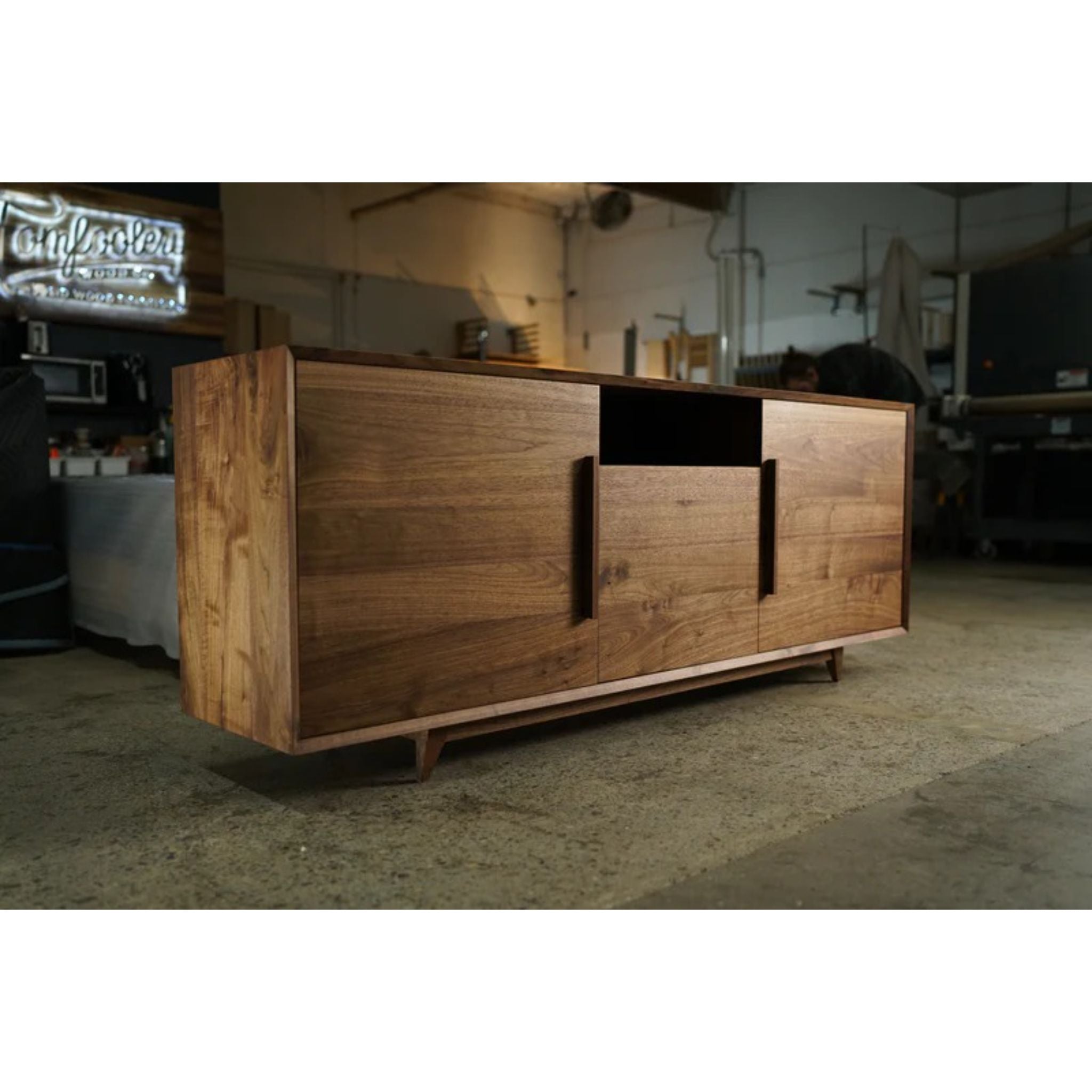 Hein Modern Console 3.0 CN63 Full View by Tomfoolery Wood Co