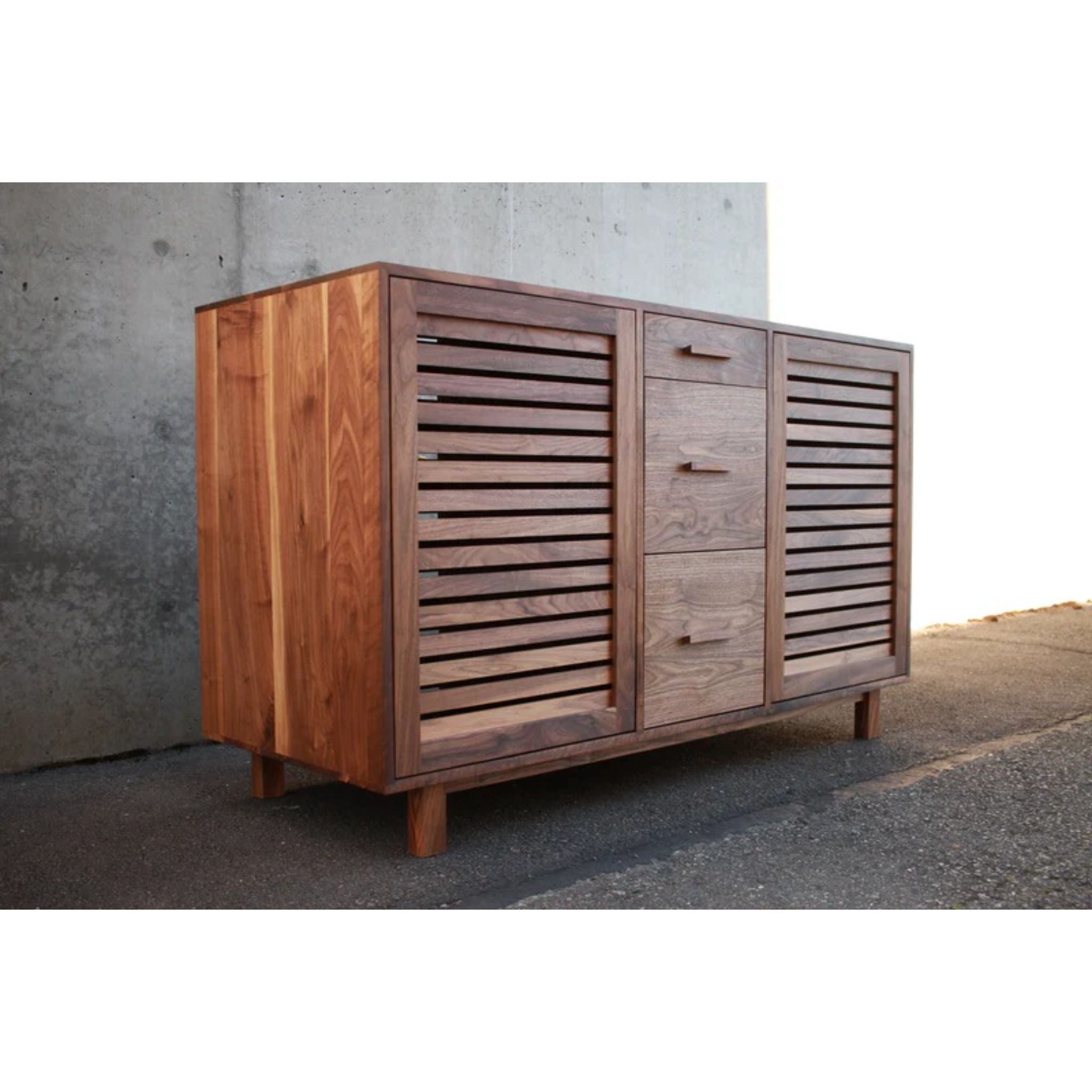 Kavanaugh Wine Bar BR05 Side Front View by Tomfoolery Wood Co