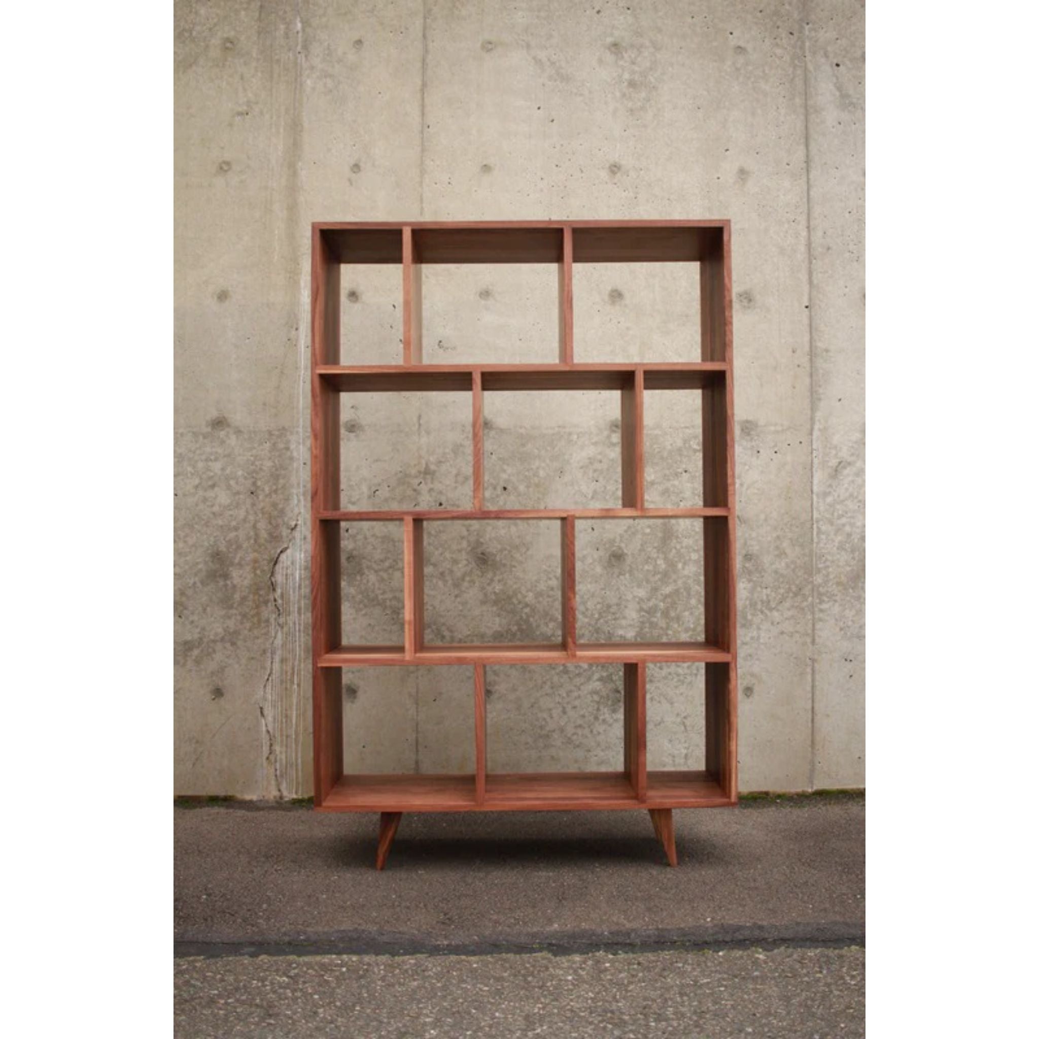 Knodler Vinyl Console CN92 Front View by Tomfoolery Wood Co