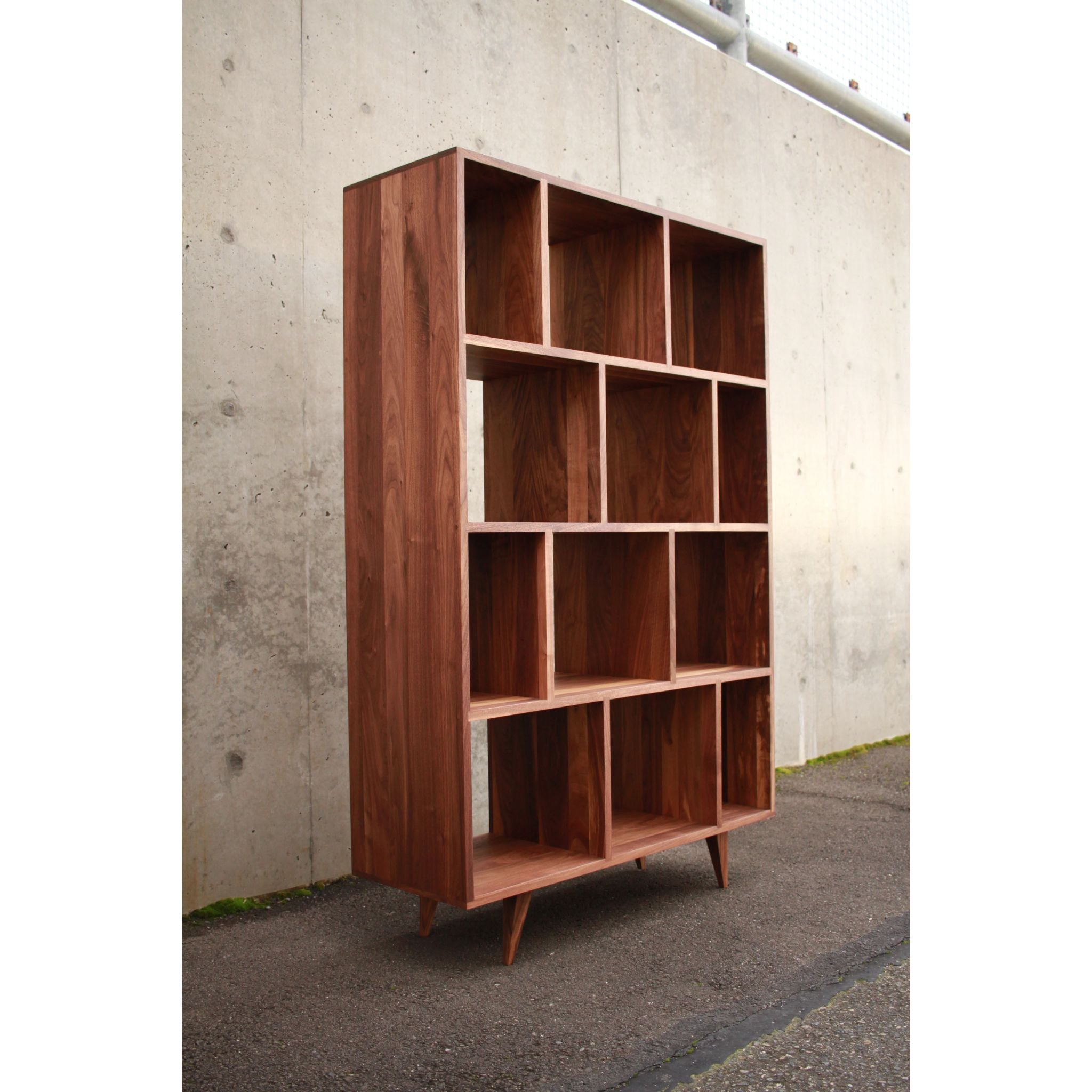 Knodler Vinyl Console CN92 Full View by Tomfoolery Wood Co