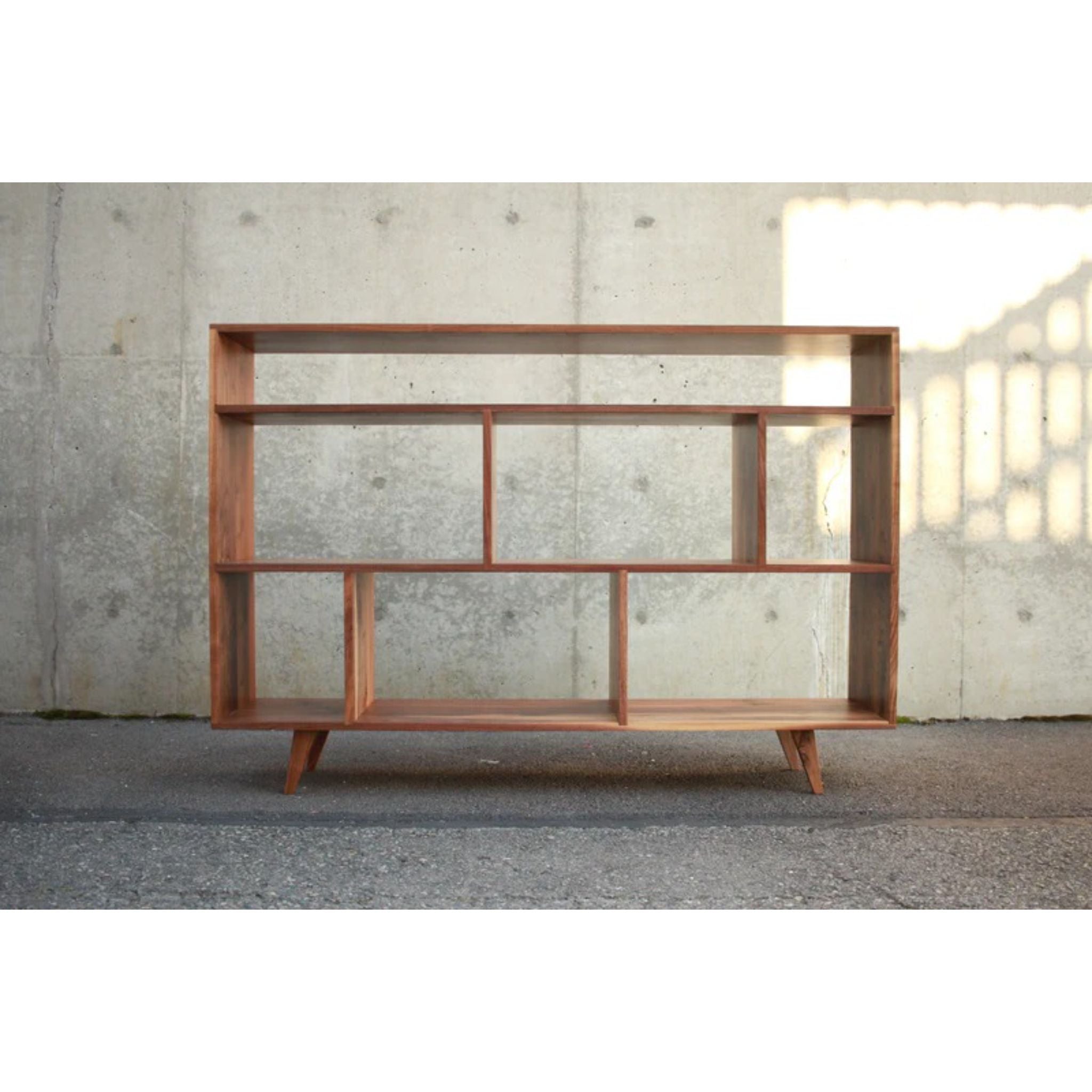 Moline Vinyl Console CN88 Front View by Tomfoolery Wood Co