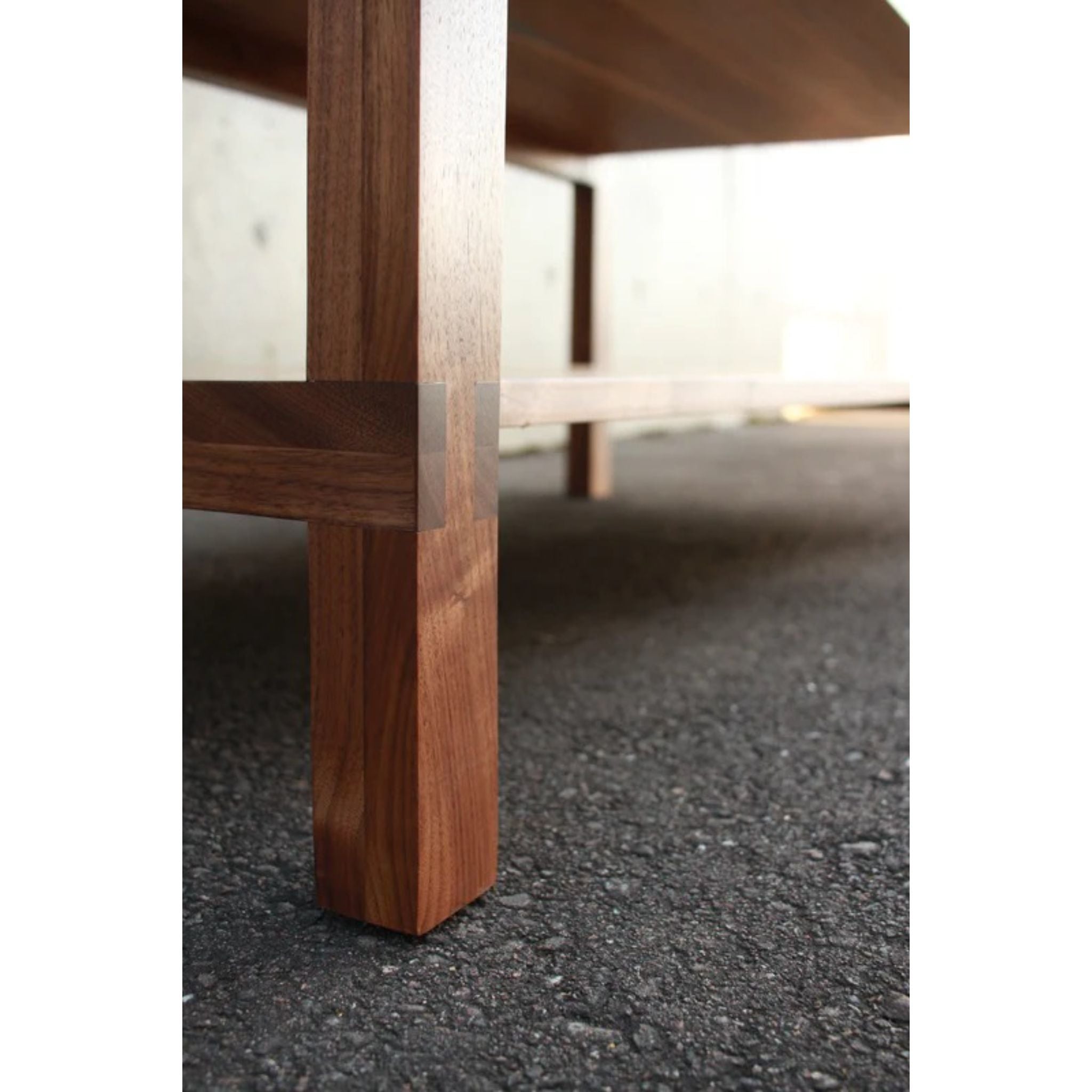 Nisqually Coffee Table 60 TB27Side Bottom View by Tomfoolery Wood Co
