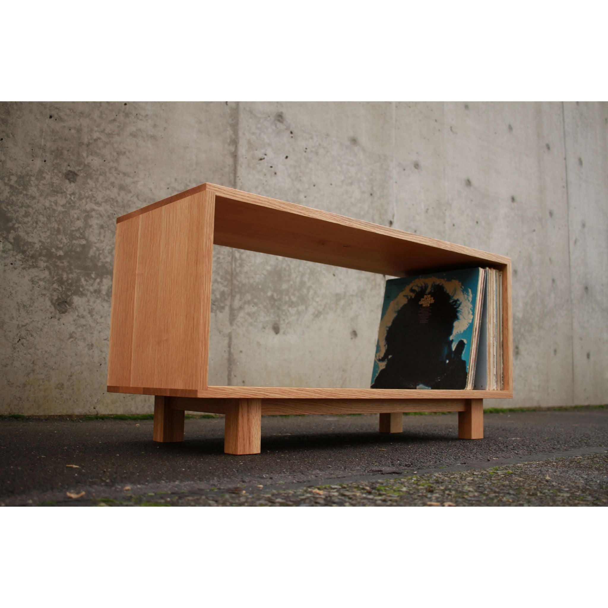 Pease Storage Bench BN23 Full View by Tomfoolery Wood Co