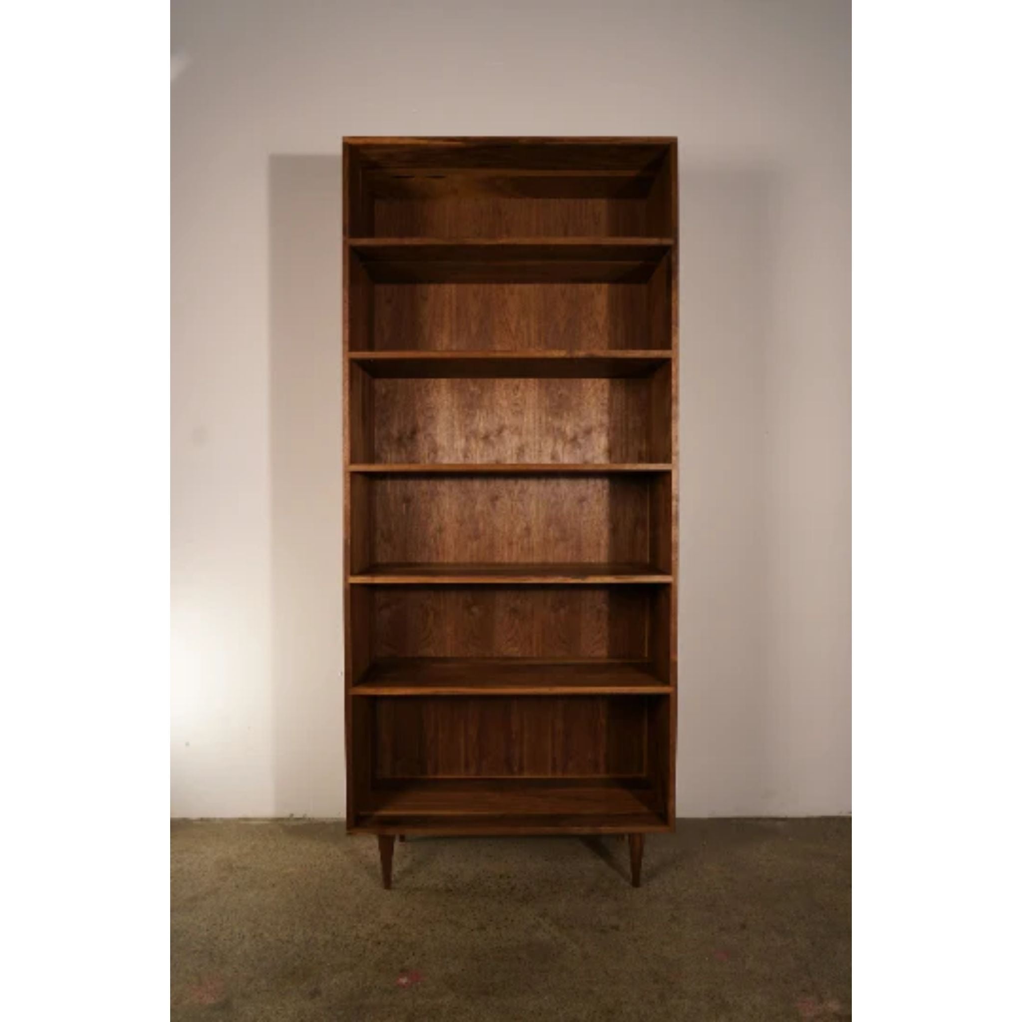 Rascoff Bookcase BC21 Bottom Front View by Tomfoolery Wood Co