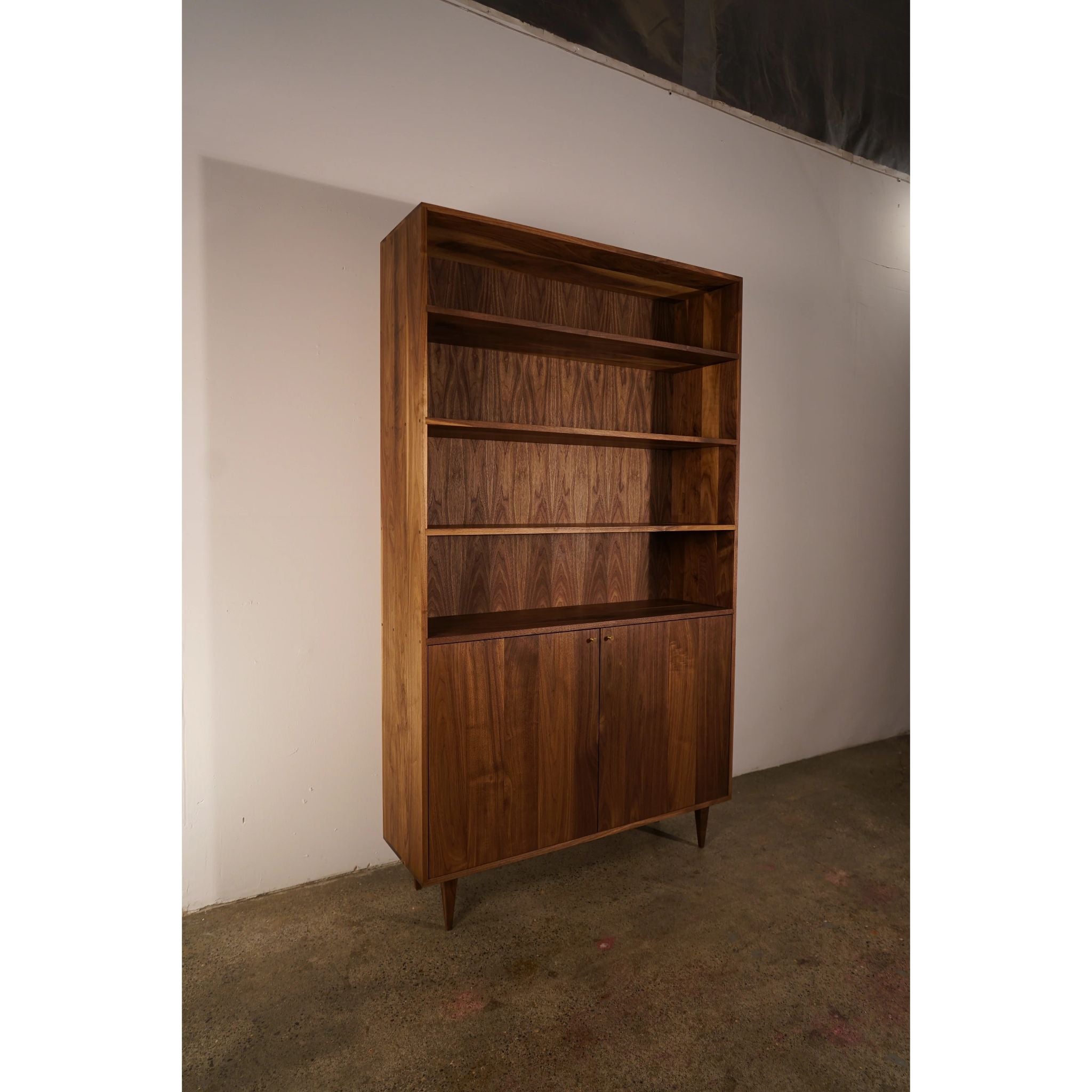 Robinson Cabinet Bookcase BC11 Full View by Tomfoolery Wood Co