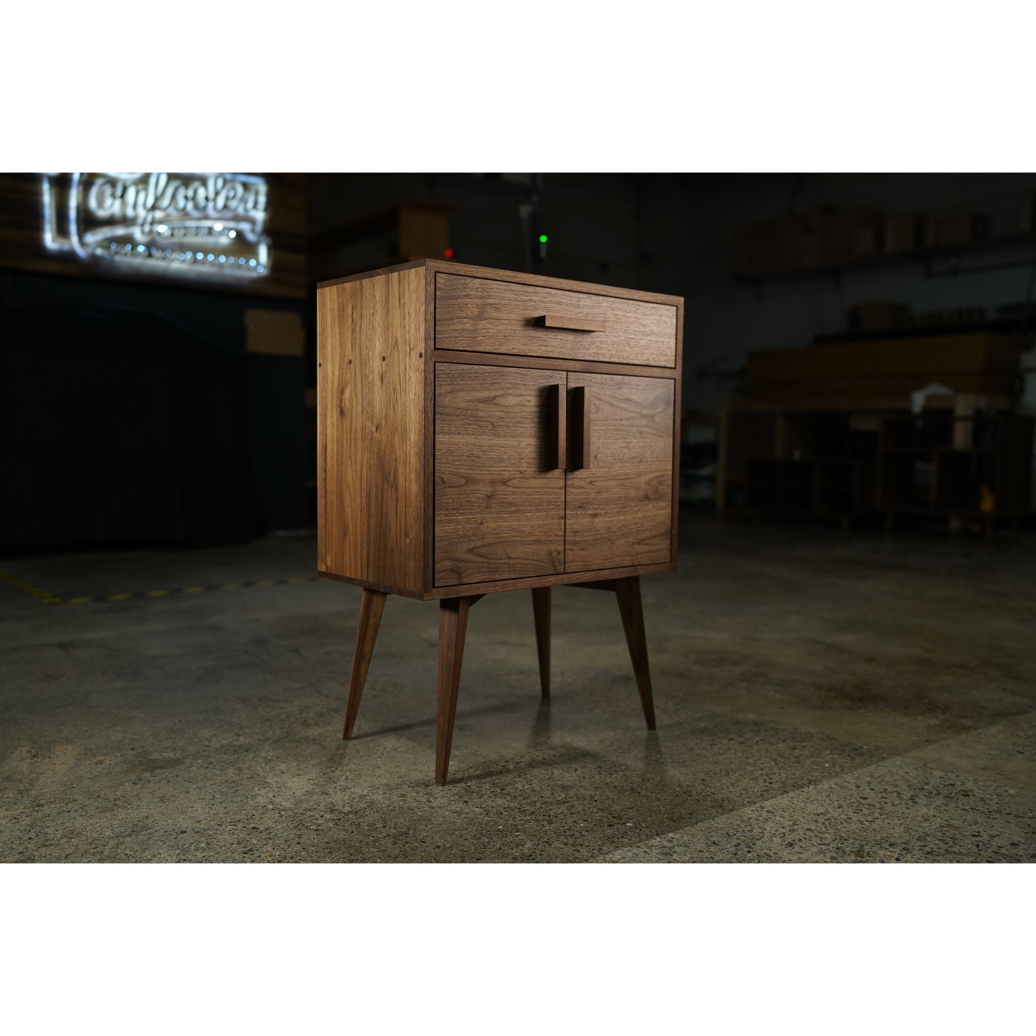 Rosenberg Foyer Table (Alt) TB04 Full View by Tomfoolery Wood Co