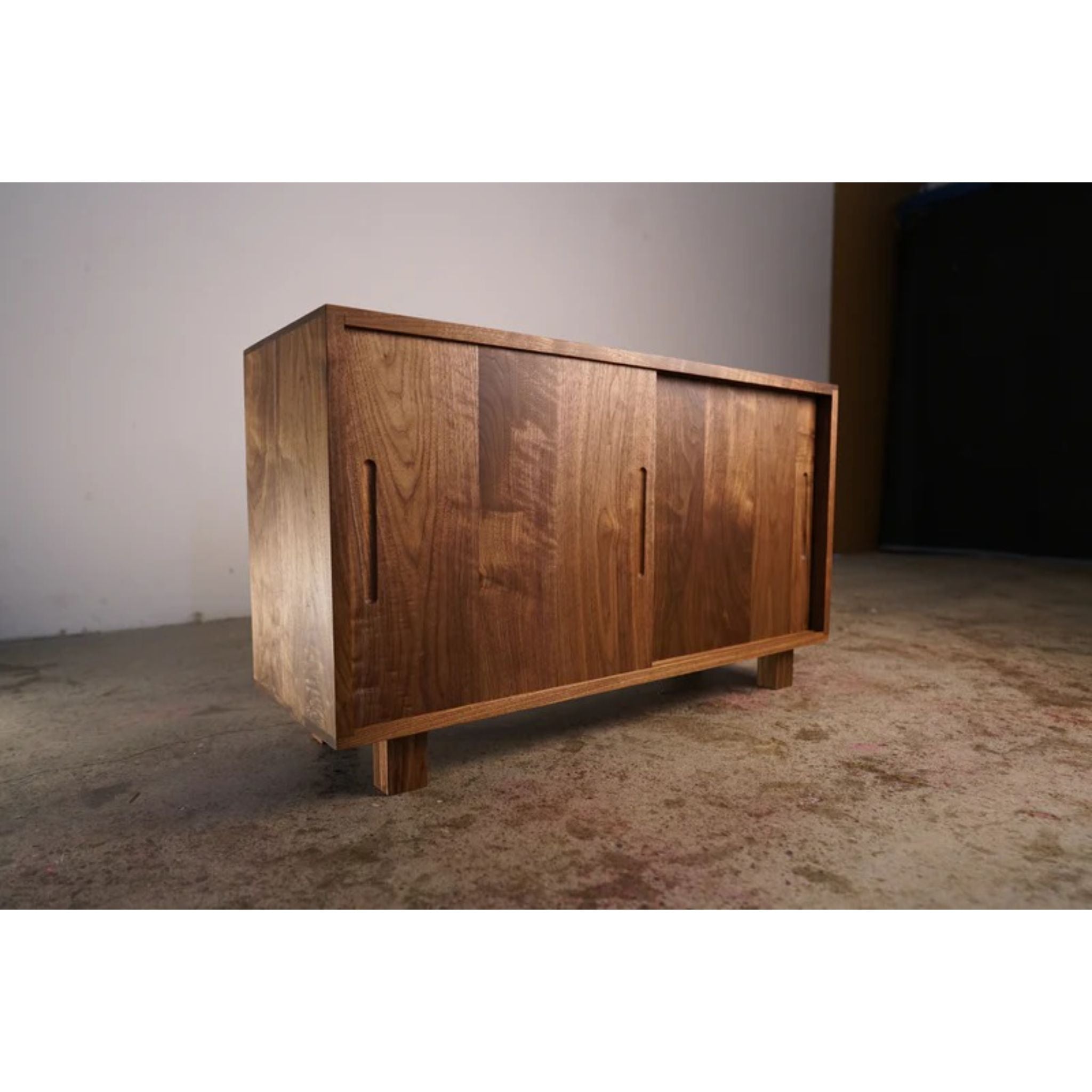Rosenberg Storage Bench BN08 Full View by Tomfoolery Wood Co