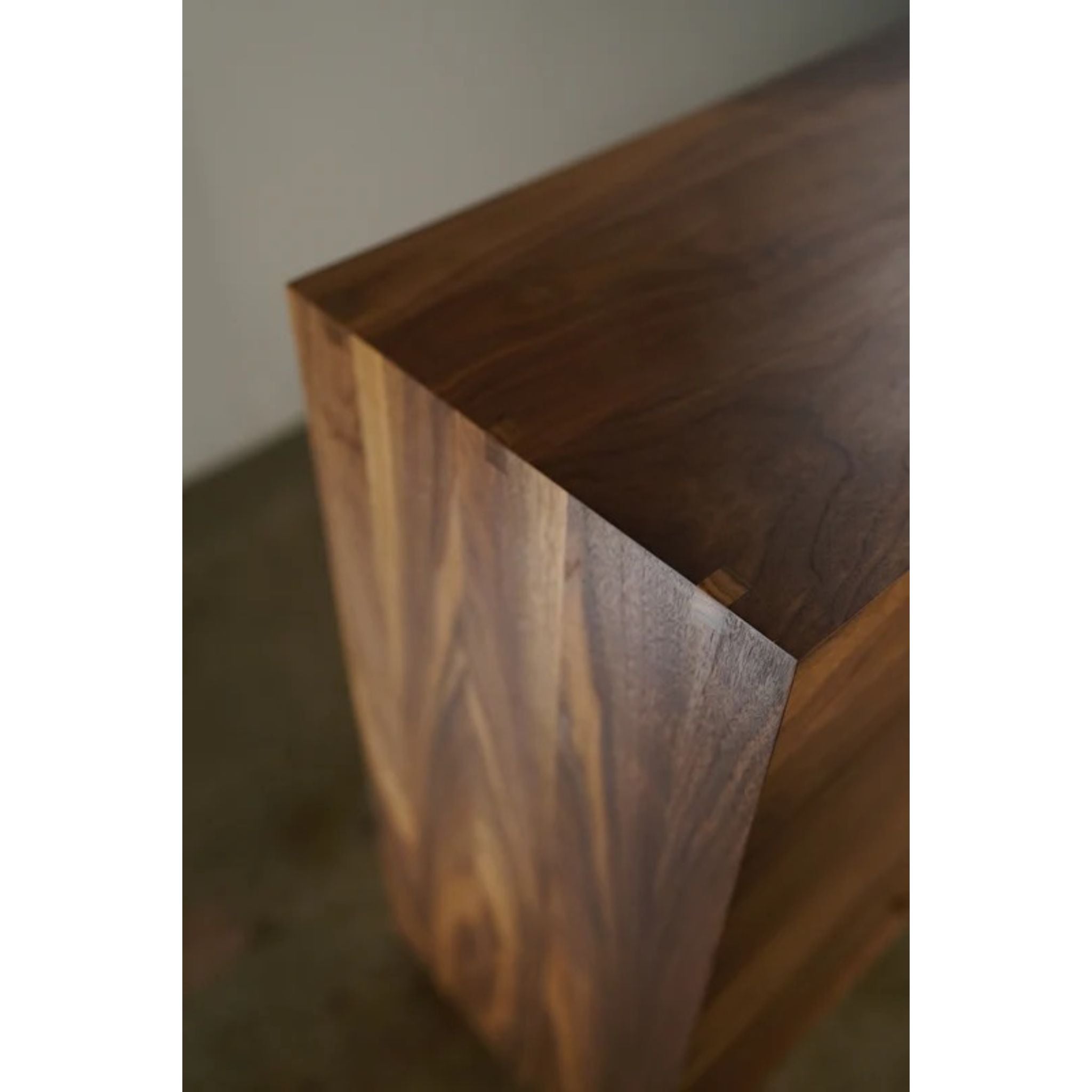 Schultz Dresser 4 Drawers DR04 Top Left Corner View by Tomfoolery Wood Co