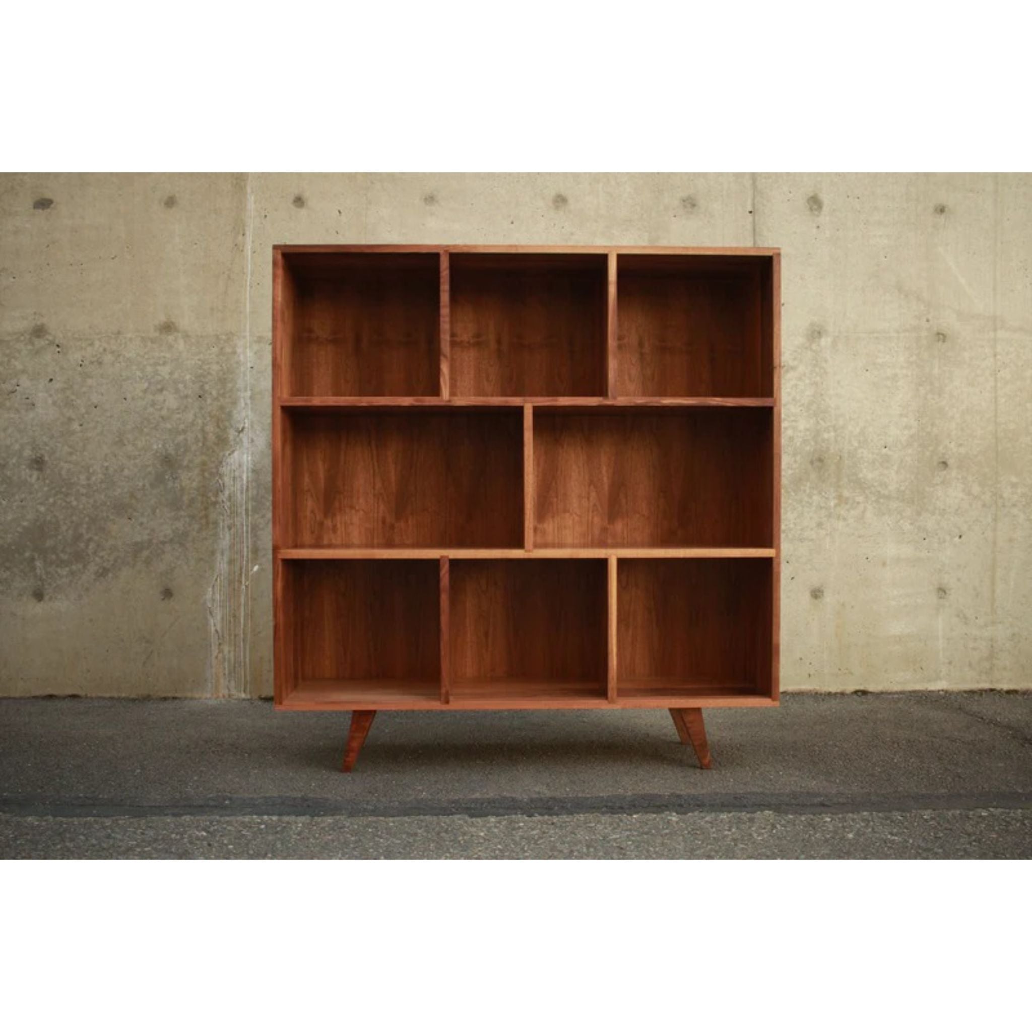 Smith Vinyl Console CN105 Front View by Tomfoolery Wood Co