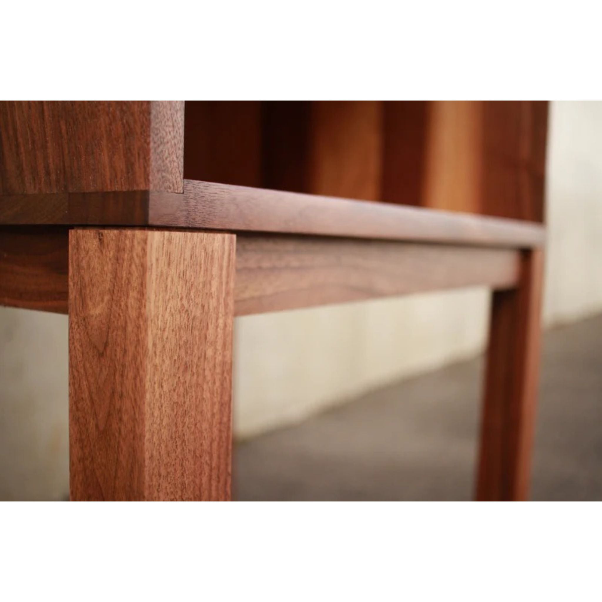 Vaughn Vinyl Tower CN91 Bottom Closeup View by Tomfoolery Wood Co