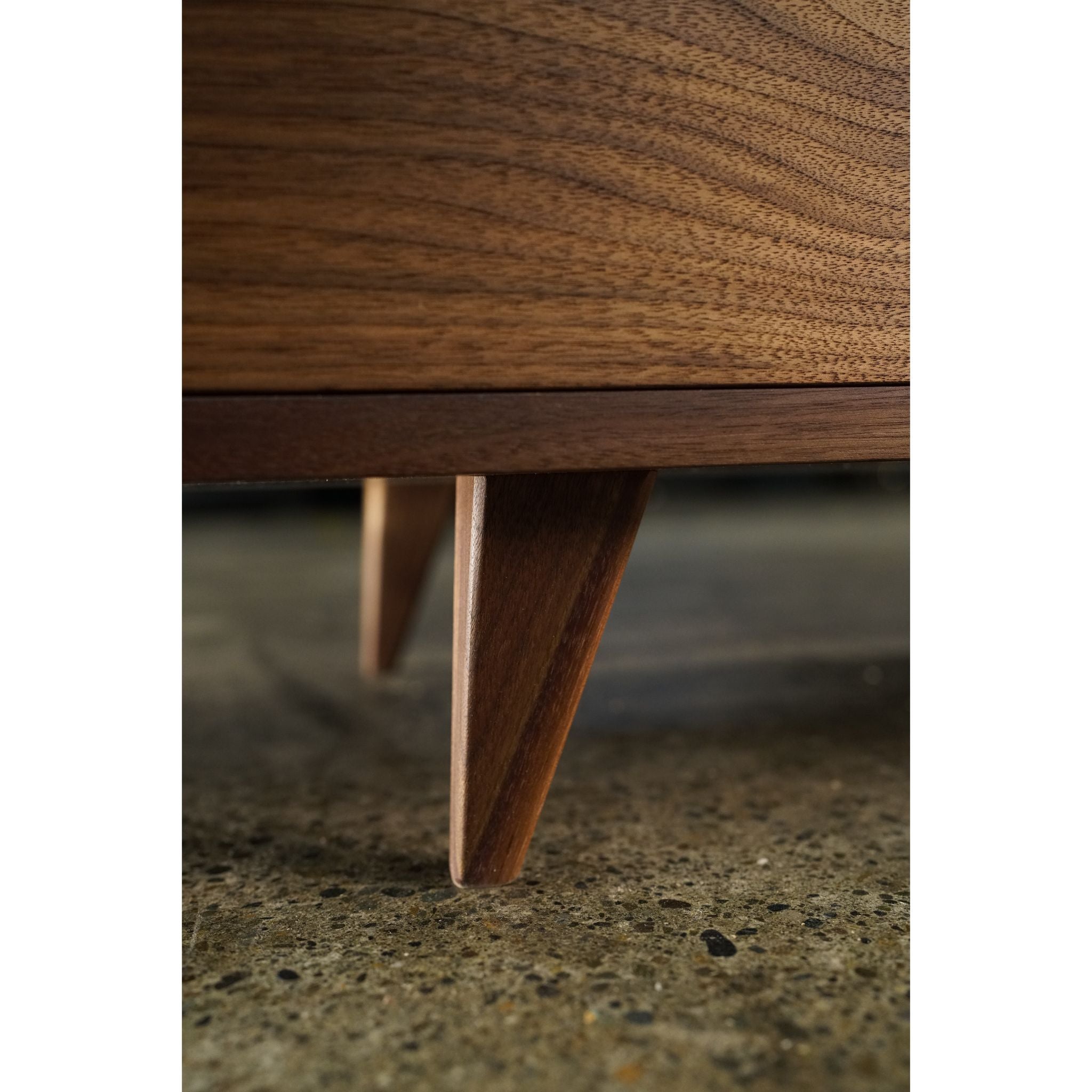 Zamora Console CN10 Bottom View by Tomfoolery Wood Co