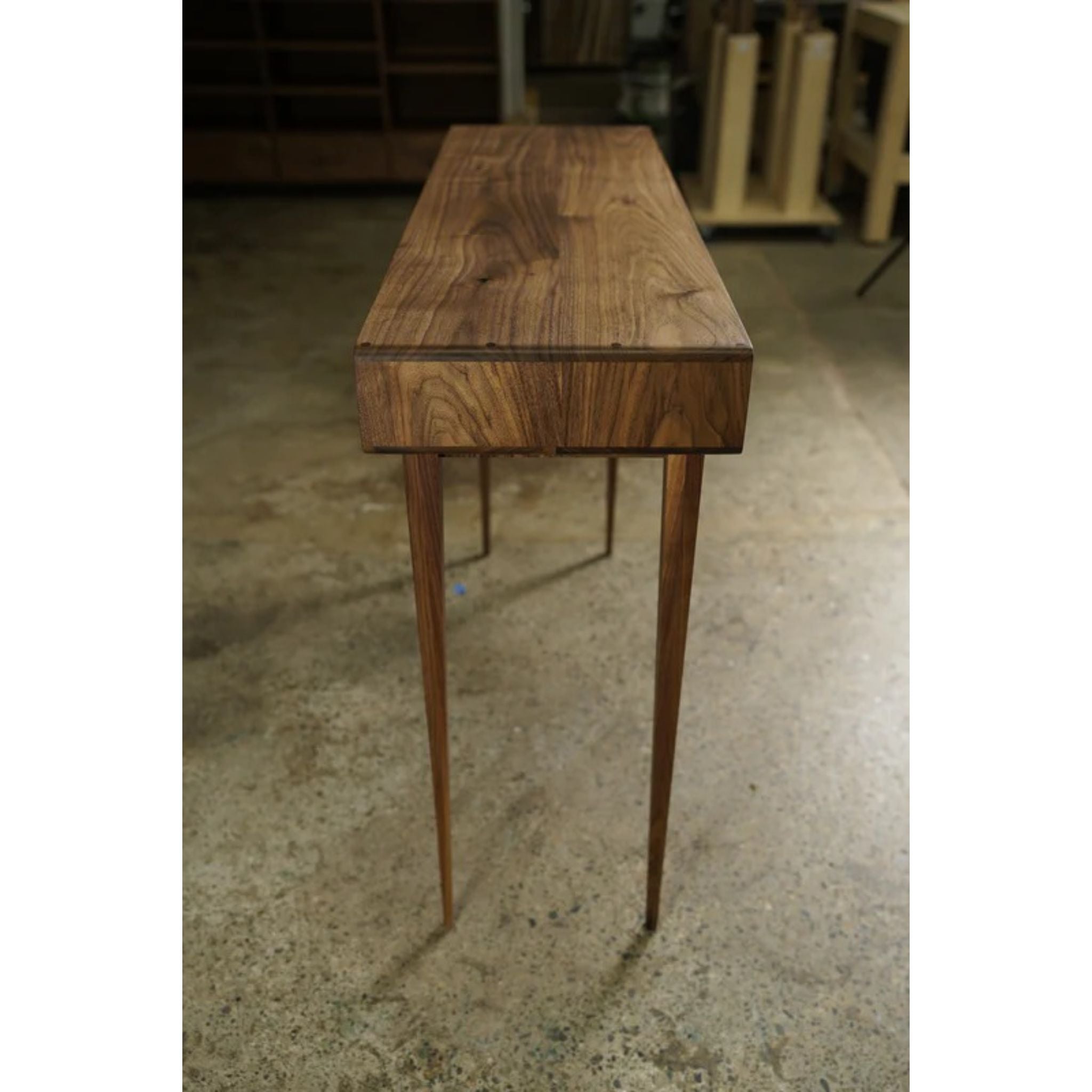 Legard Hallway Table TB15 Left Corner View by Tomfoolery Wood Co