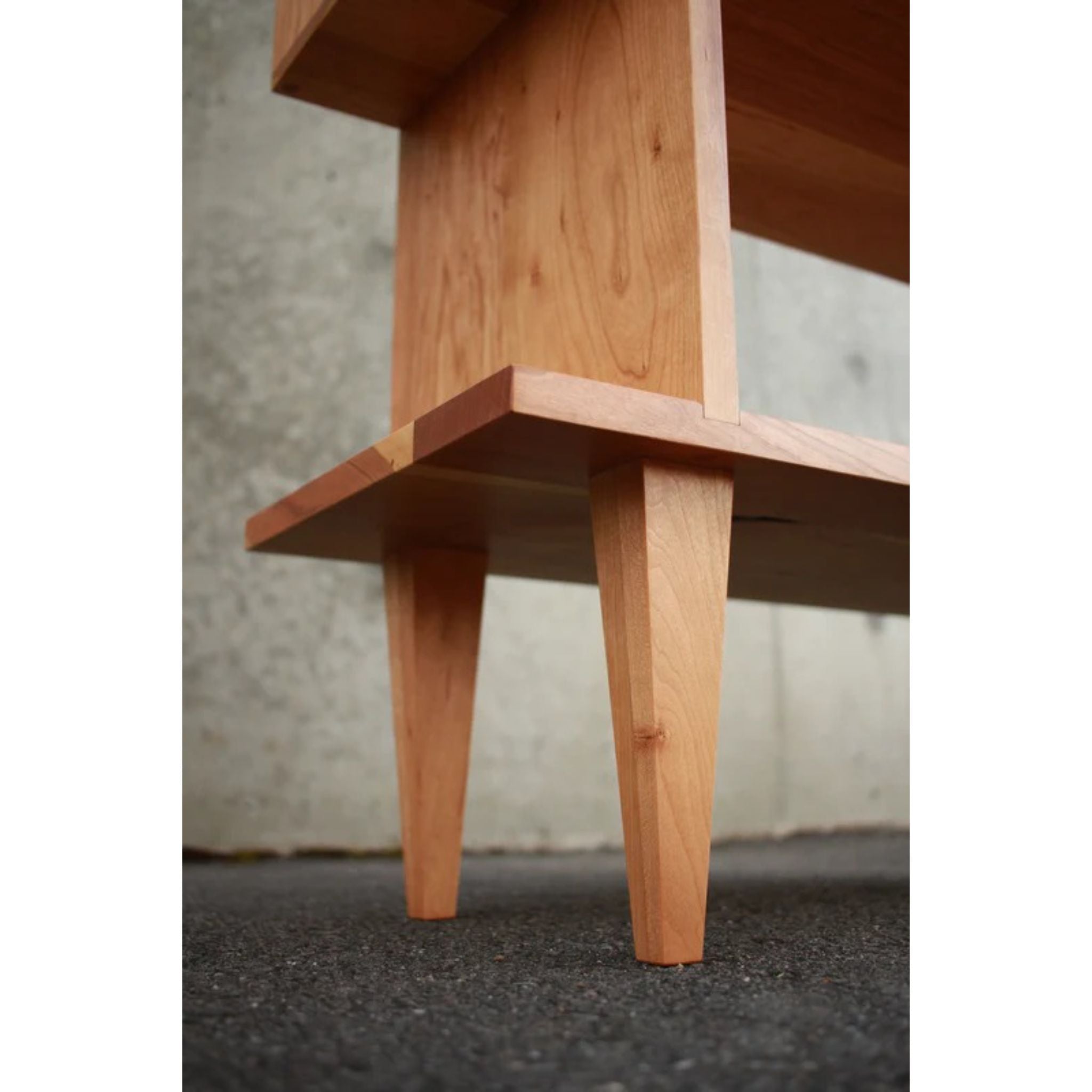 6 Tier Offstack Bookcase BC26 Bottom View by Tomfoolery Wood Co