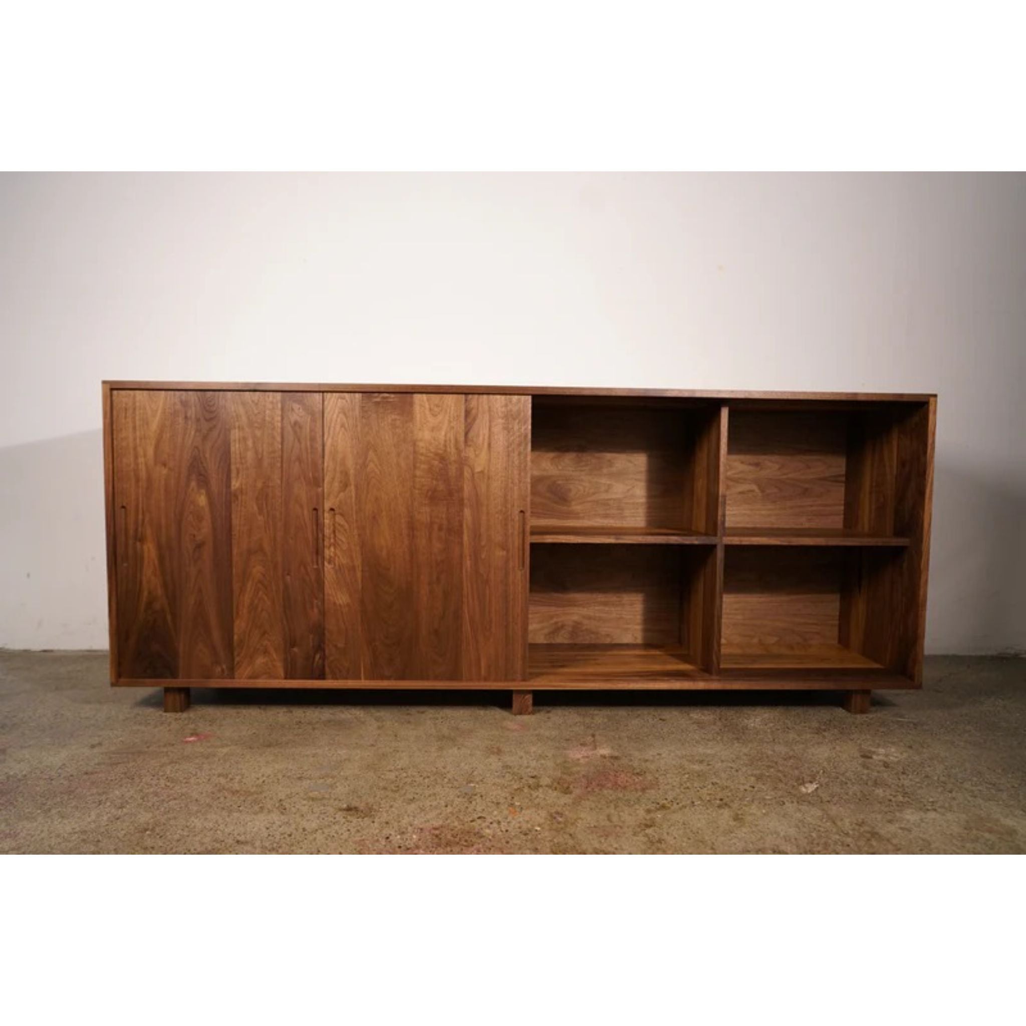 Alessi Console CN72 Full Front View by Tomfoolery Wood Co