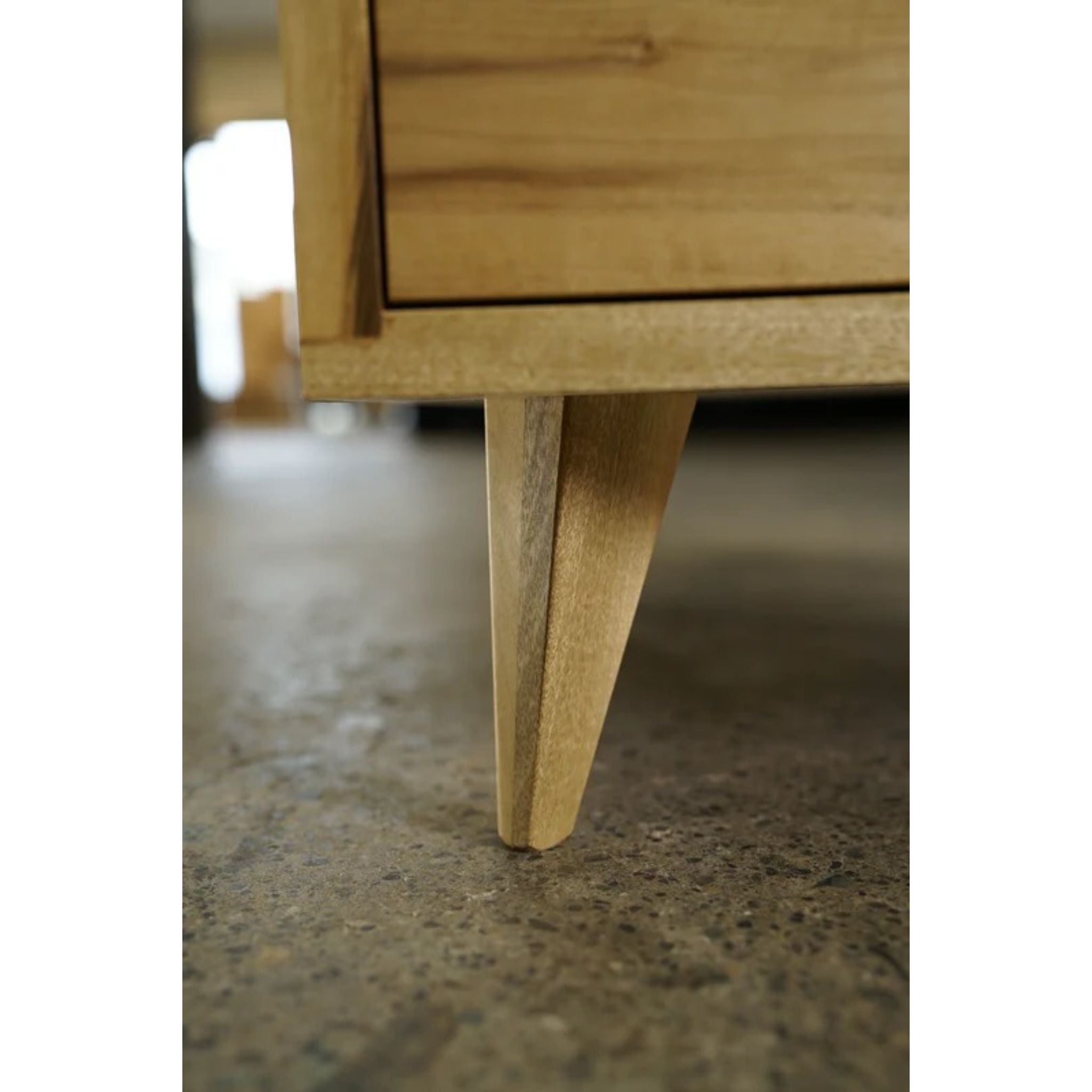 Bakewell Filing Cabinet CB09 Bottom View by Tomfoolery Wood Co