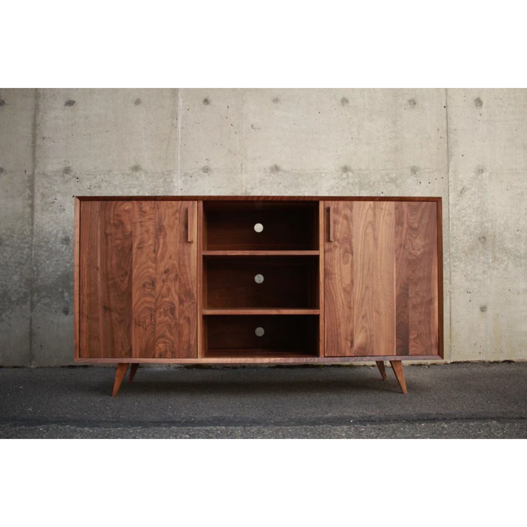 Biglione Console CN73 Front View by Tomfoolery Wood Co