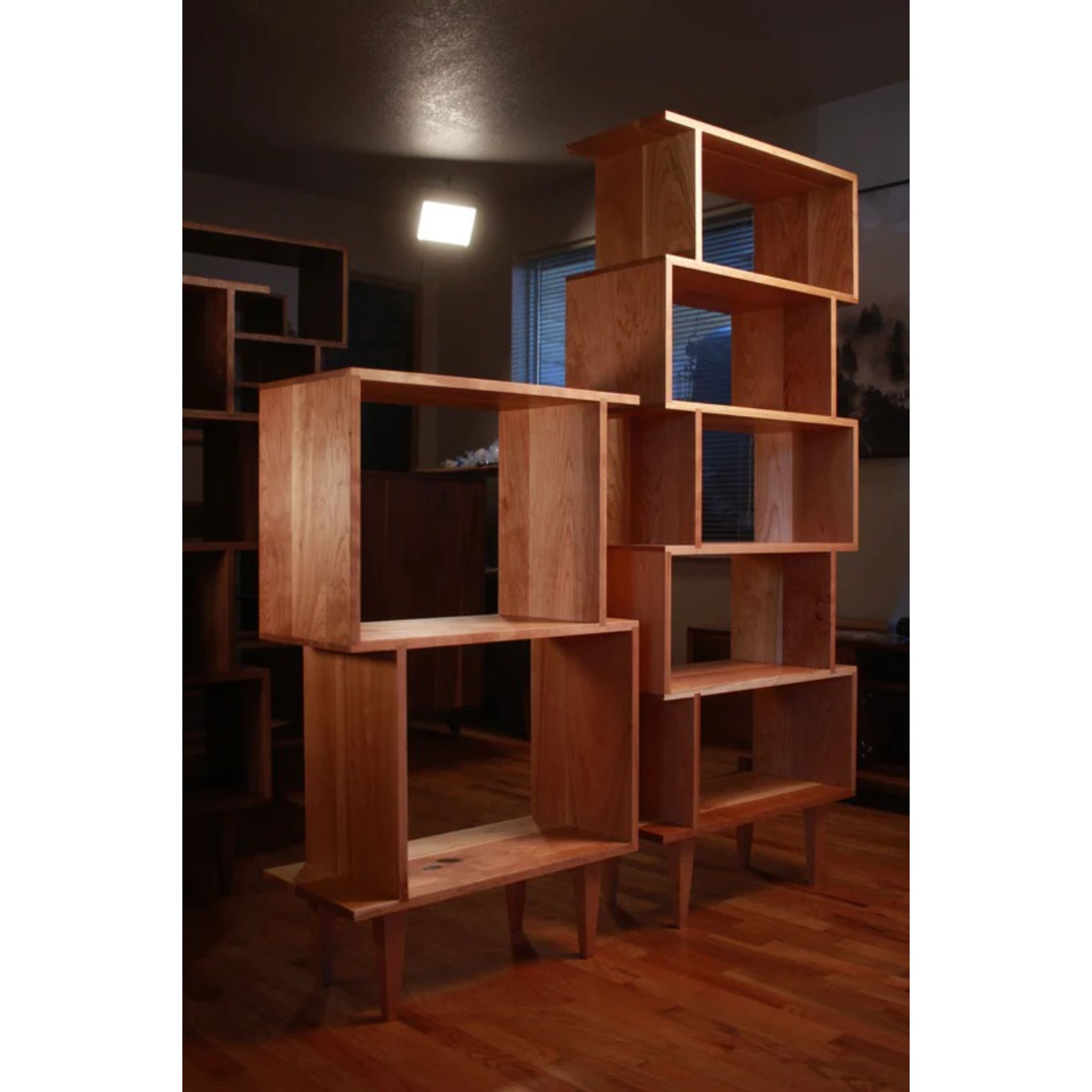 Boot Offstack Bookcase (TERTIARY) BC24 View by Tomfoolery Wood Co