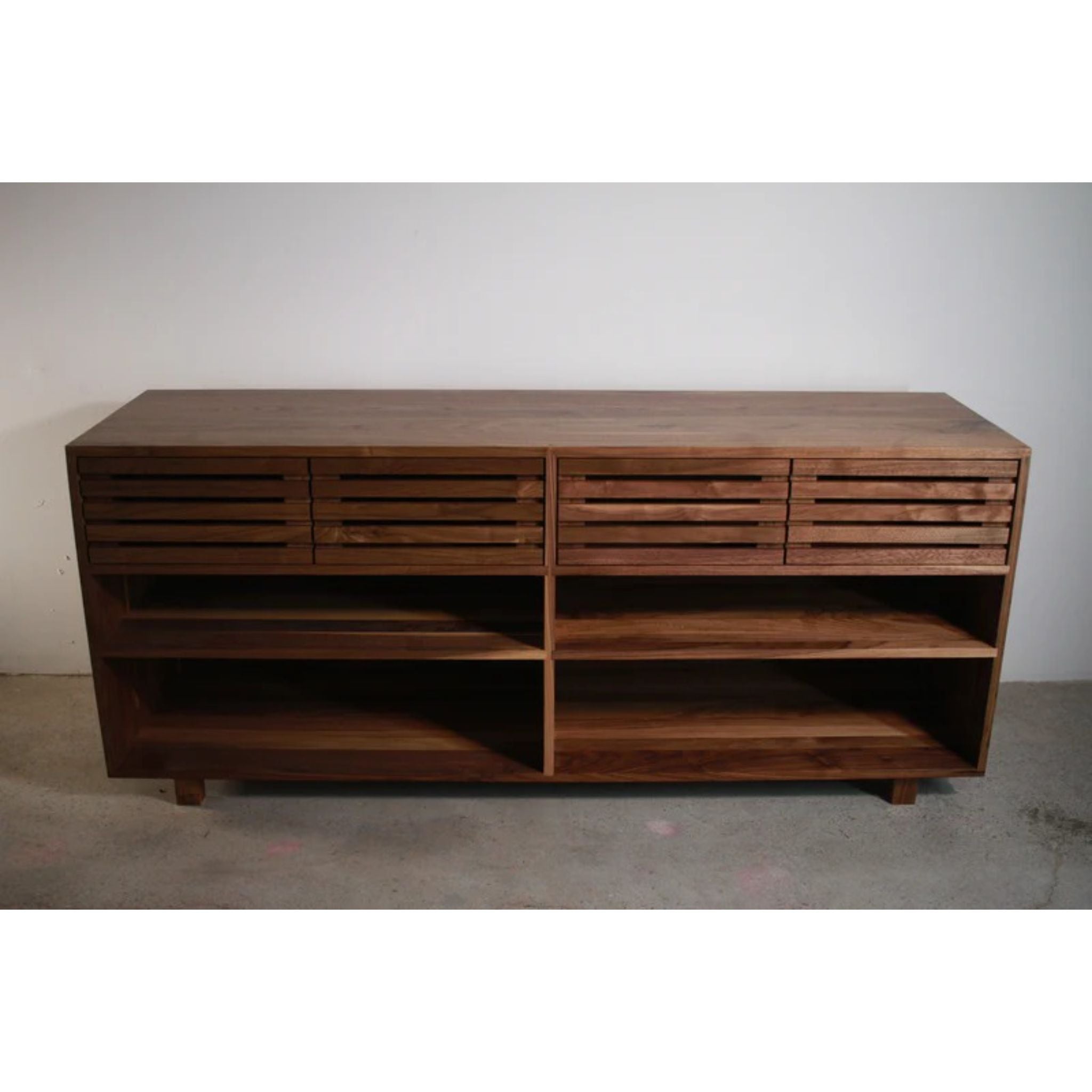 Bork Storage Console CN41 Full Front View by Tomfoolery Wood Co