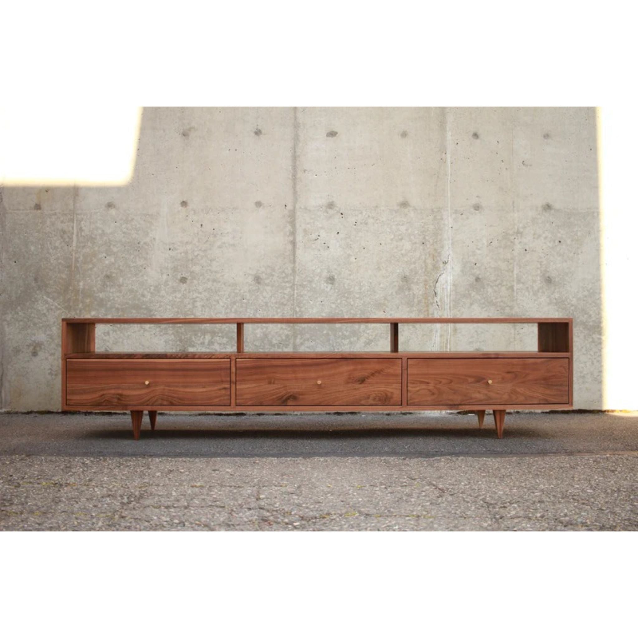 Brooklyn Console CN56 Front View by Tomfoolery Wood Co	