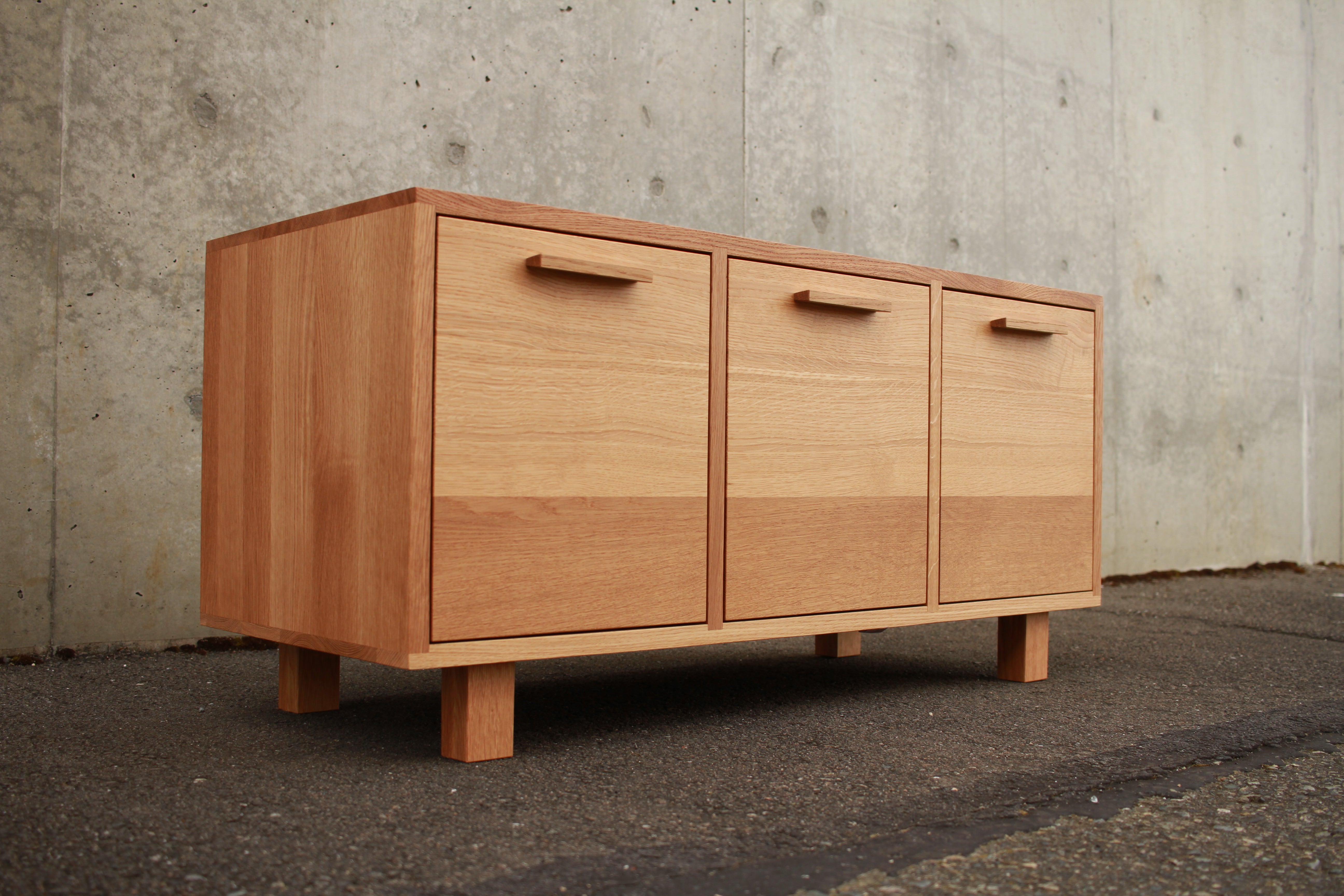 Clarkson Drawer Bench 40 W Full View by Tomfoolery Wood Co
