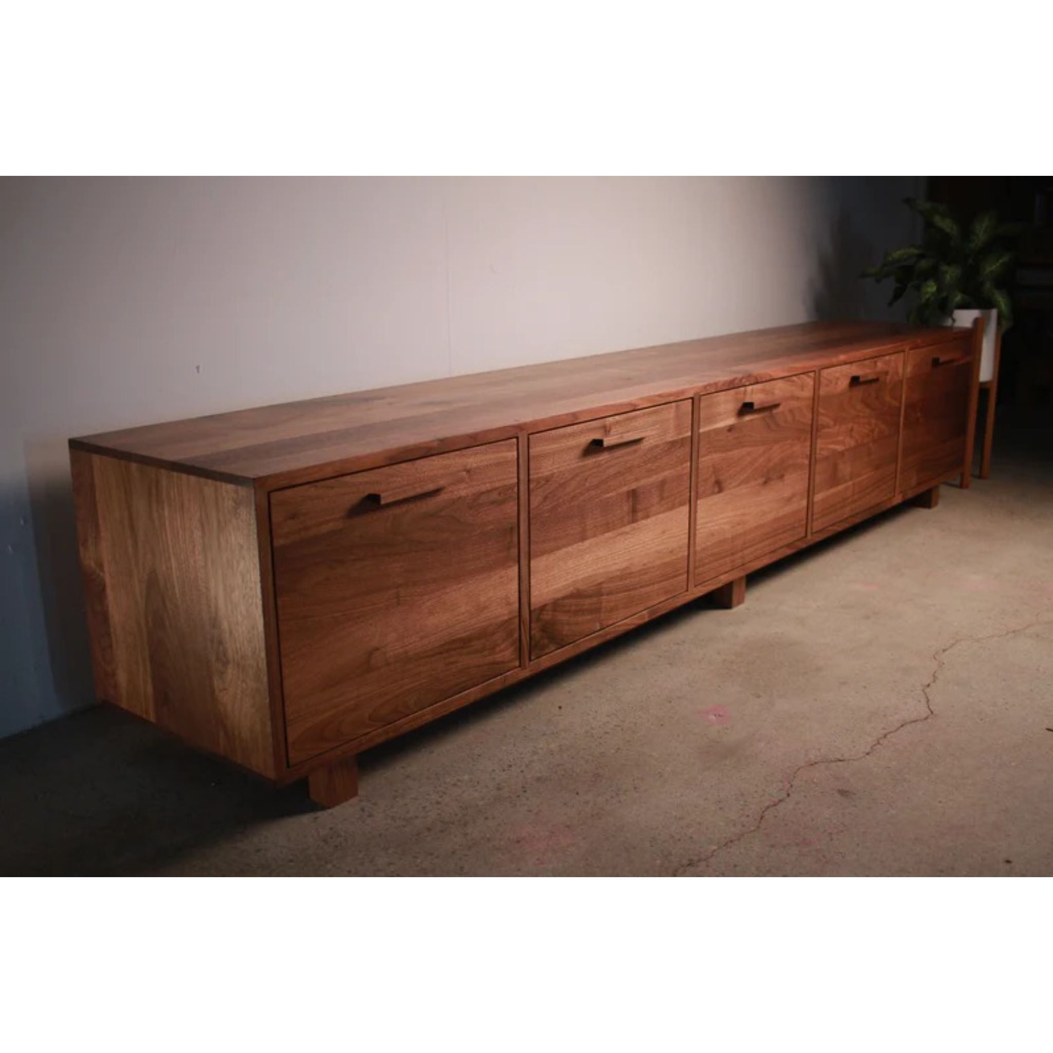 Clarkson Drawer Bench 90 W BN11 Side View by Tomfoolery Wood Co