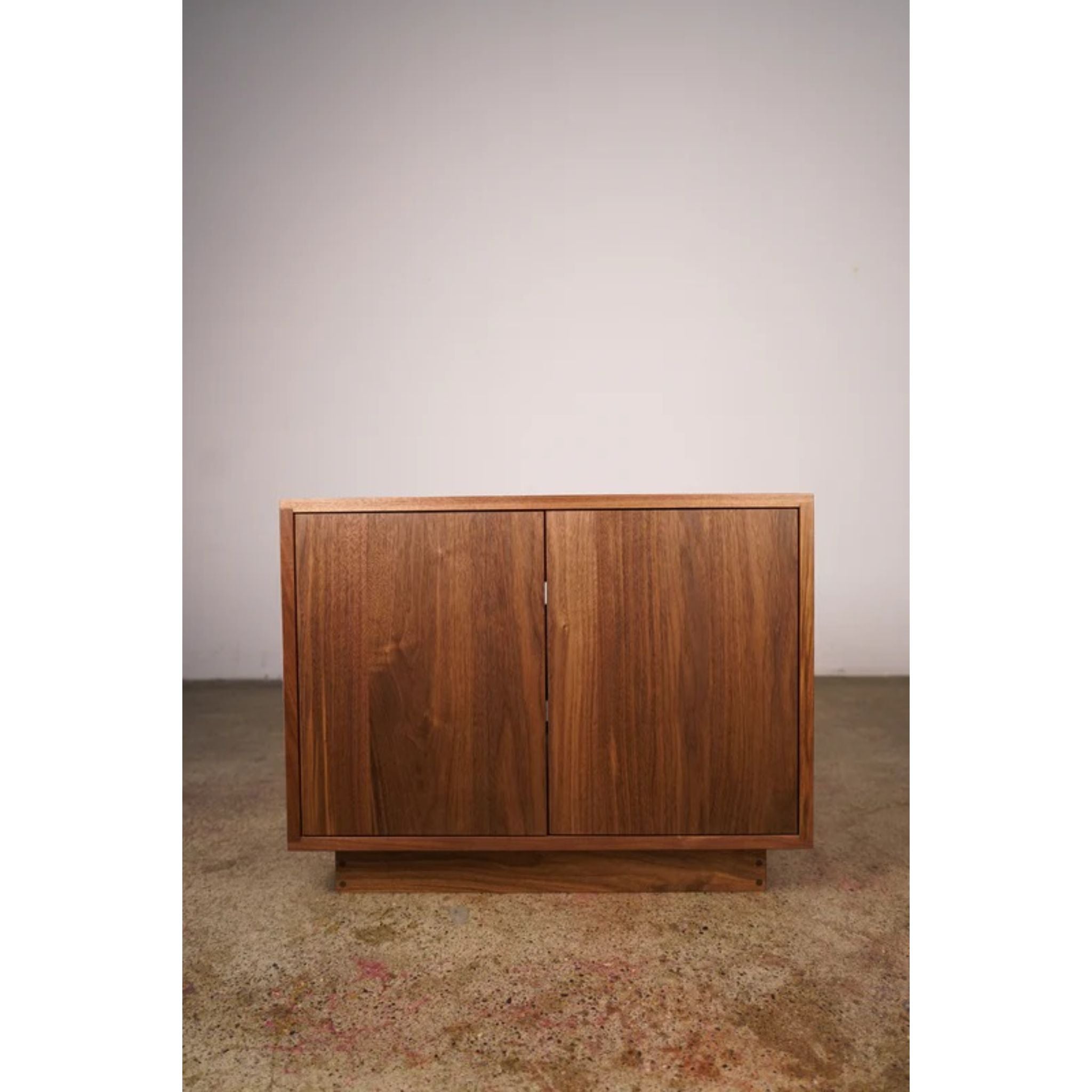 Connor Media Console CN35 Front View by Tomfoolery Wood Co