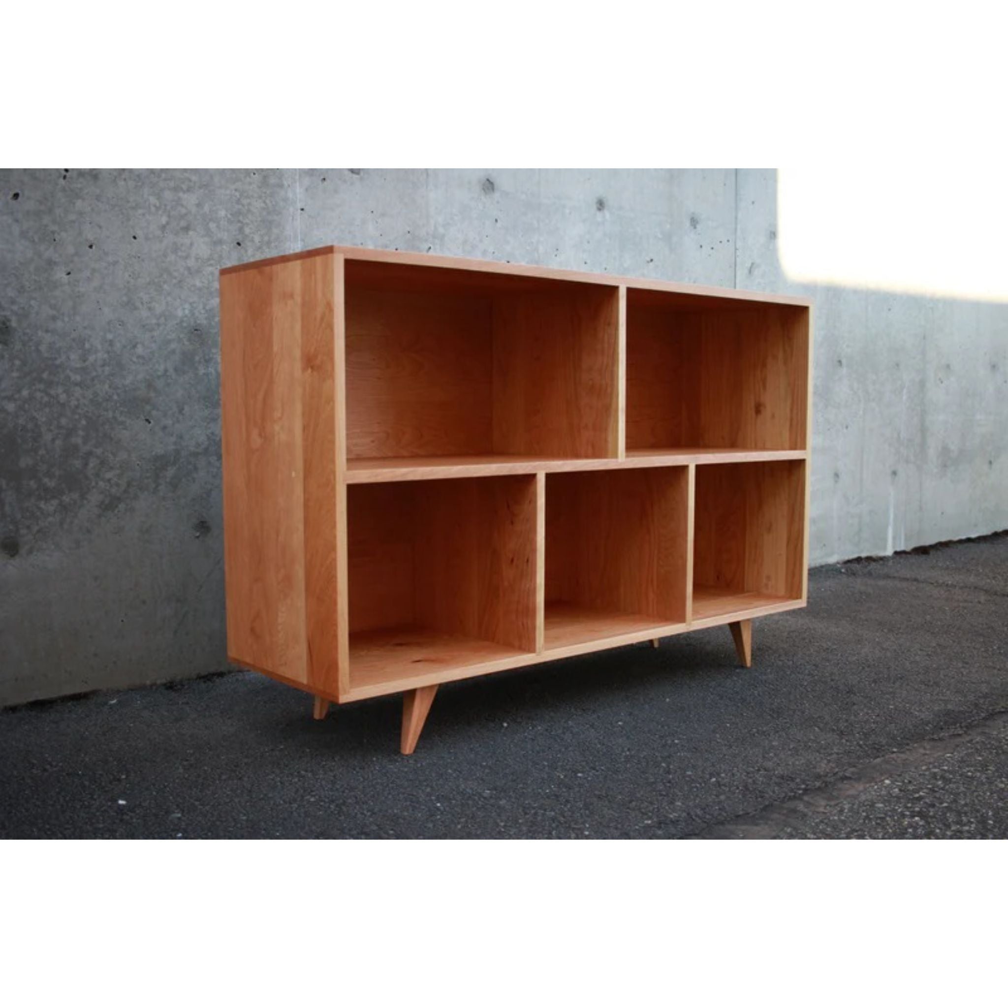 Couzens Vinyl Console CN77 Full Outdoor View by Tomfoolery Wood Co