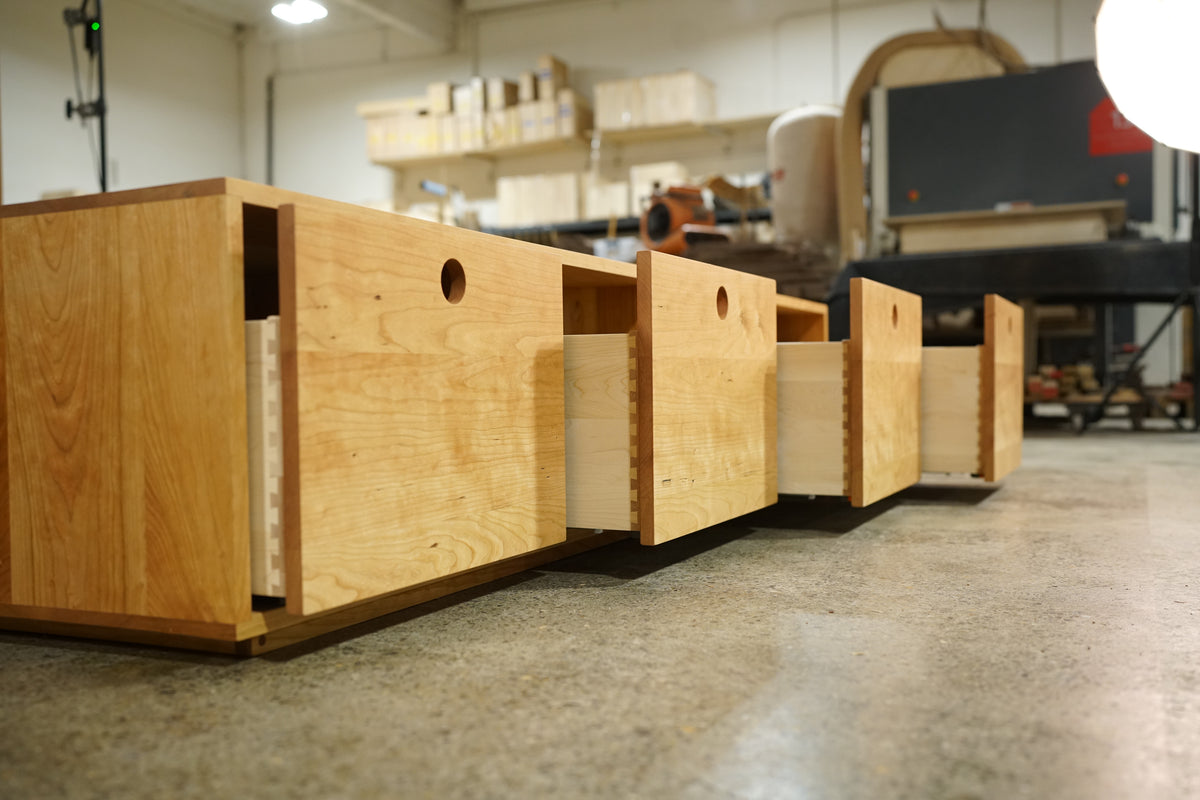 Krieger Bench - 77.5"W, 4 Drawers