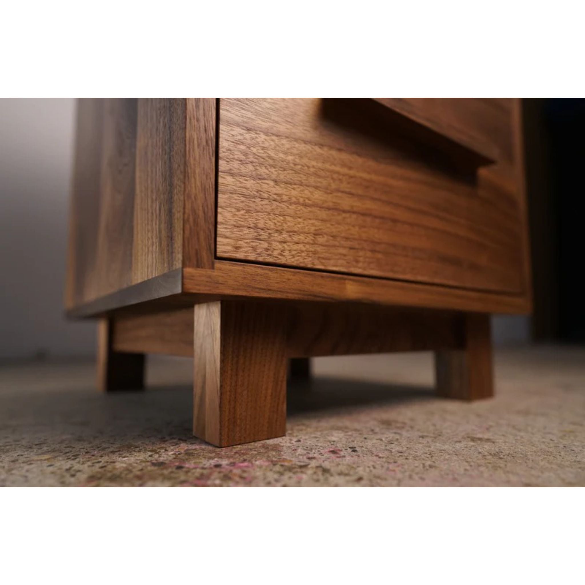 Drawer Tower 3 Drawers Bottom View by Tomfoolery Wood Co