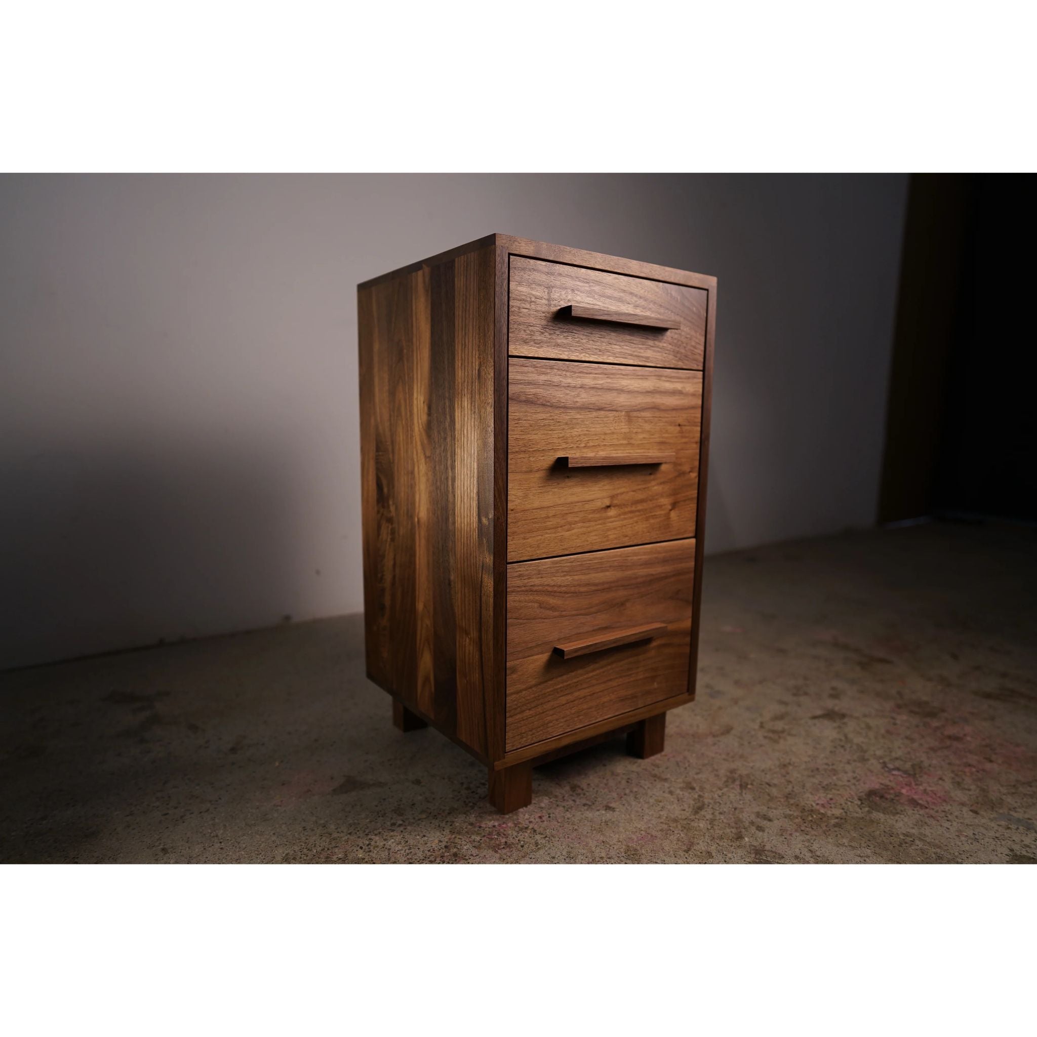 Drawer Tower 3 Drawers Full View by Tomfoolery Wood Co