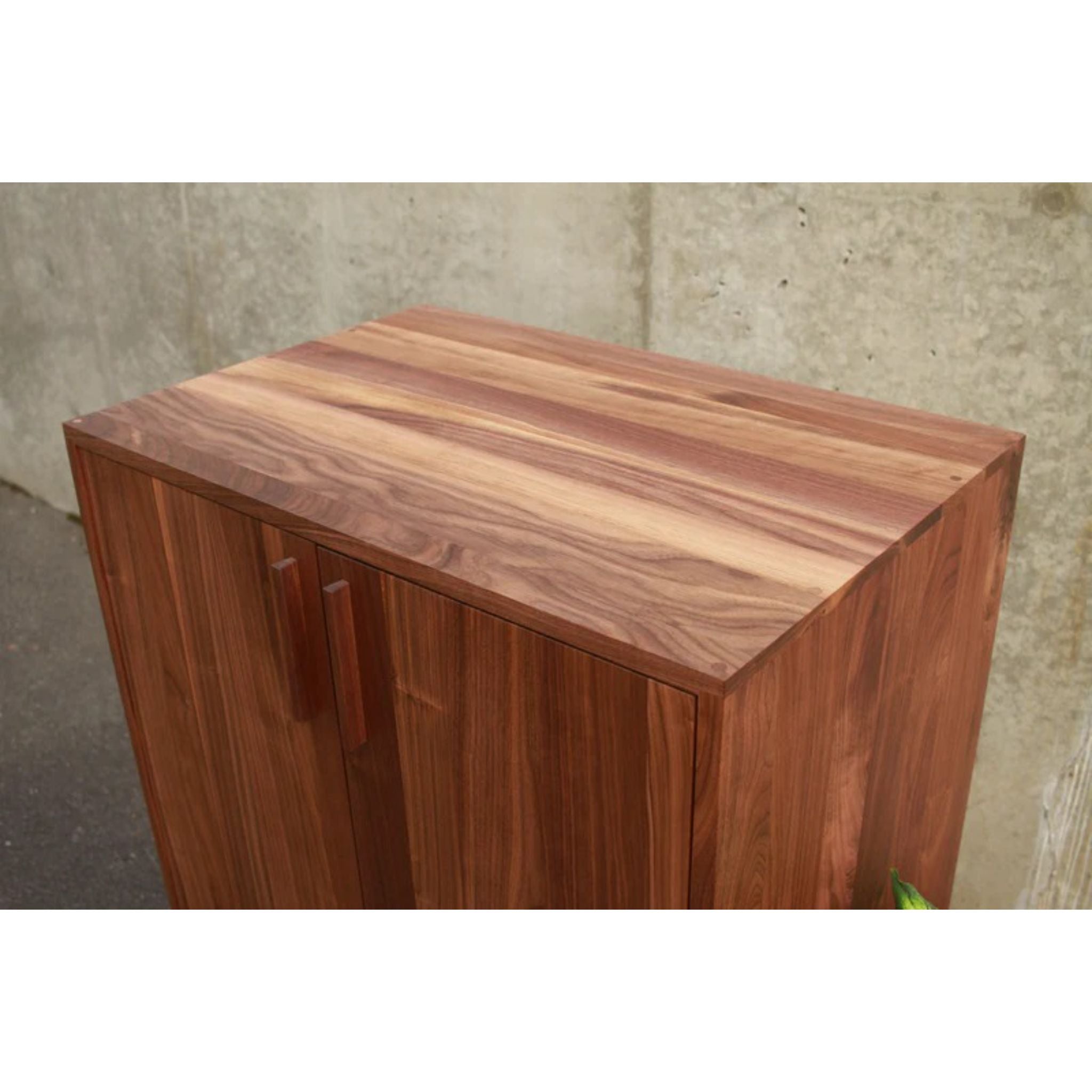 Floor Cabinet CB04 Top Side View by Tomfoolery Wood Co