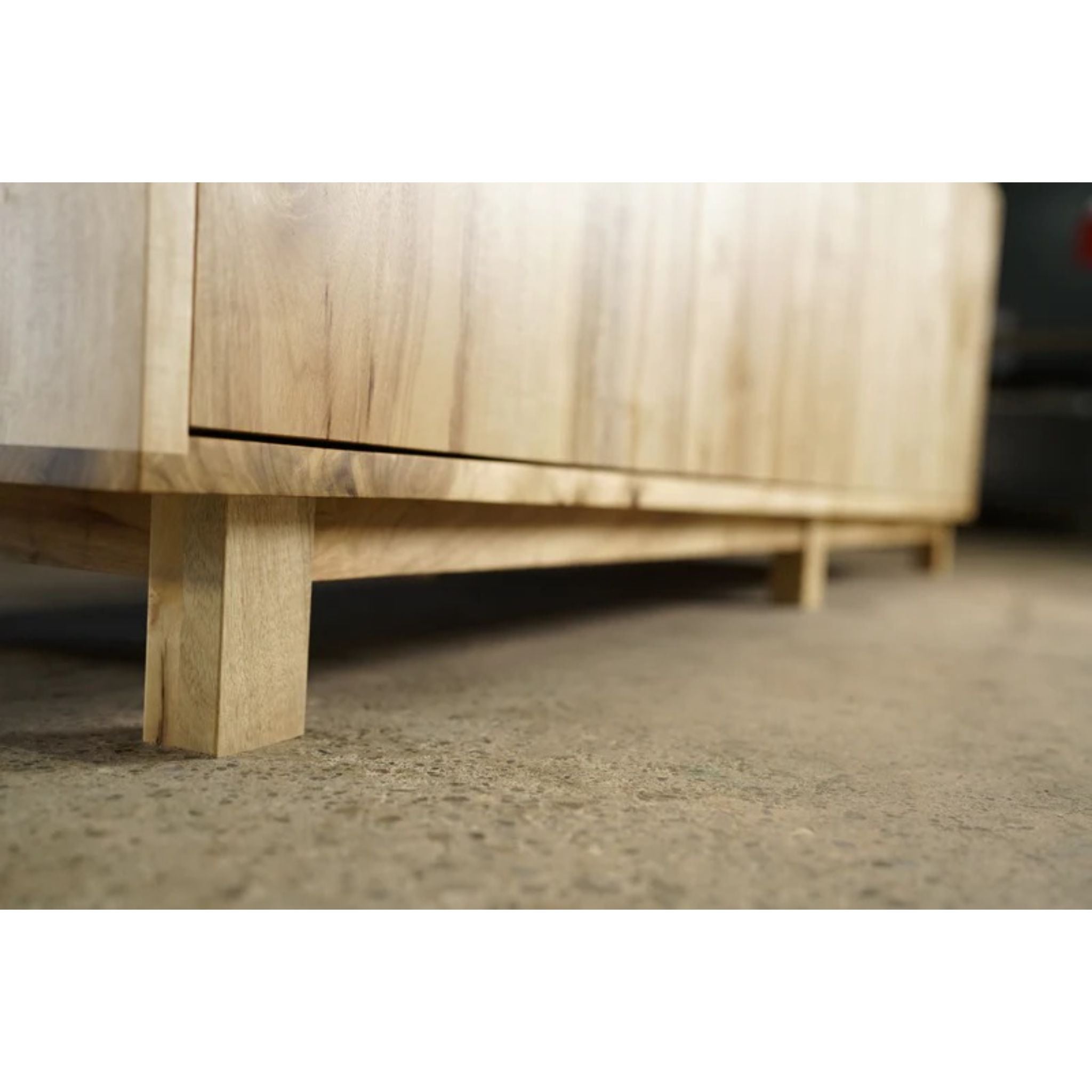 Gilles Hutch 2.0 72 W HU03 Door Bottom View by Tomfoolery Wood Co